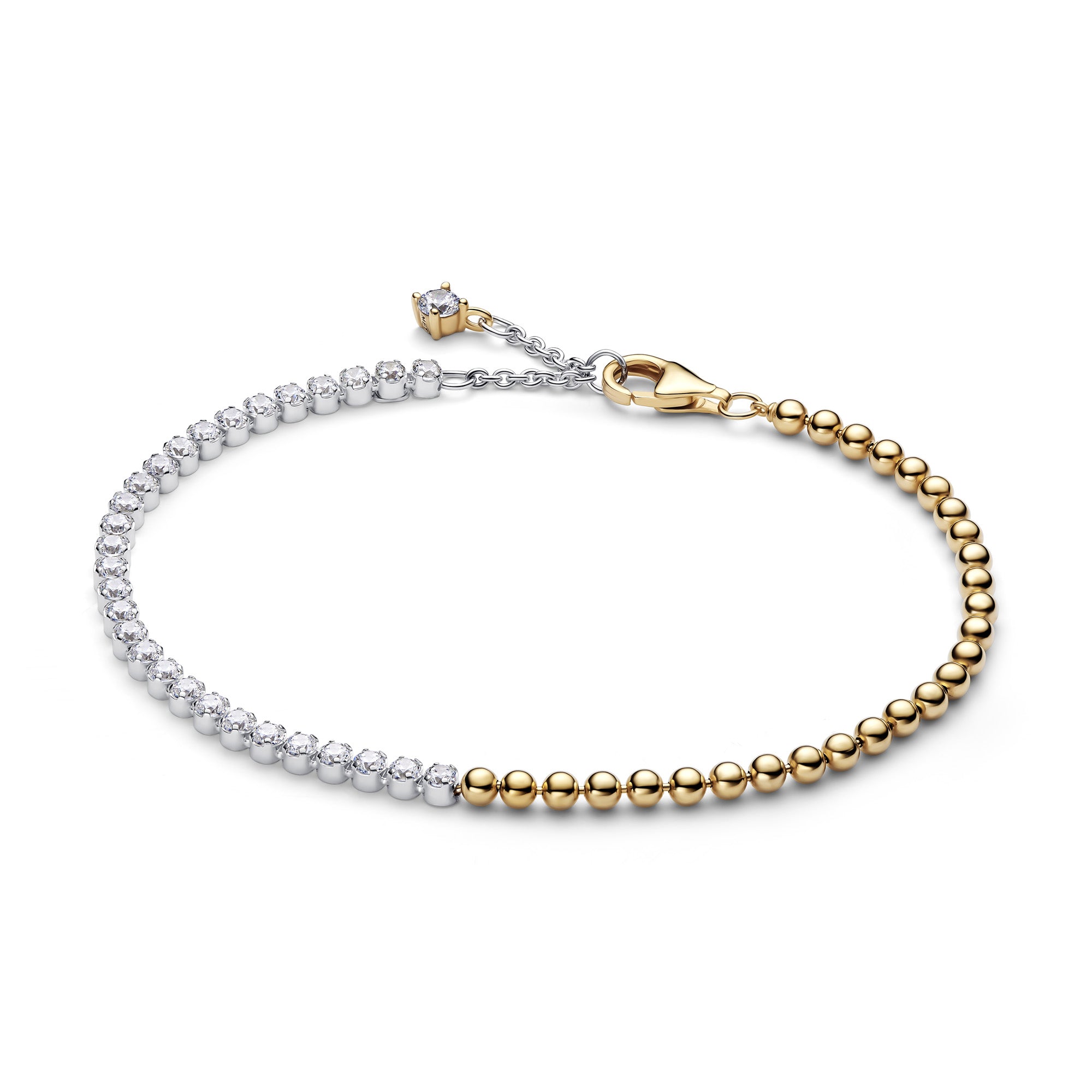 Beads & Tennis Bracelet