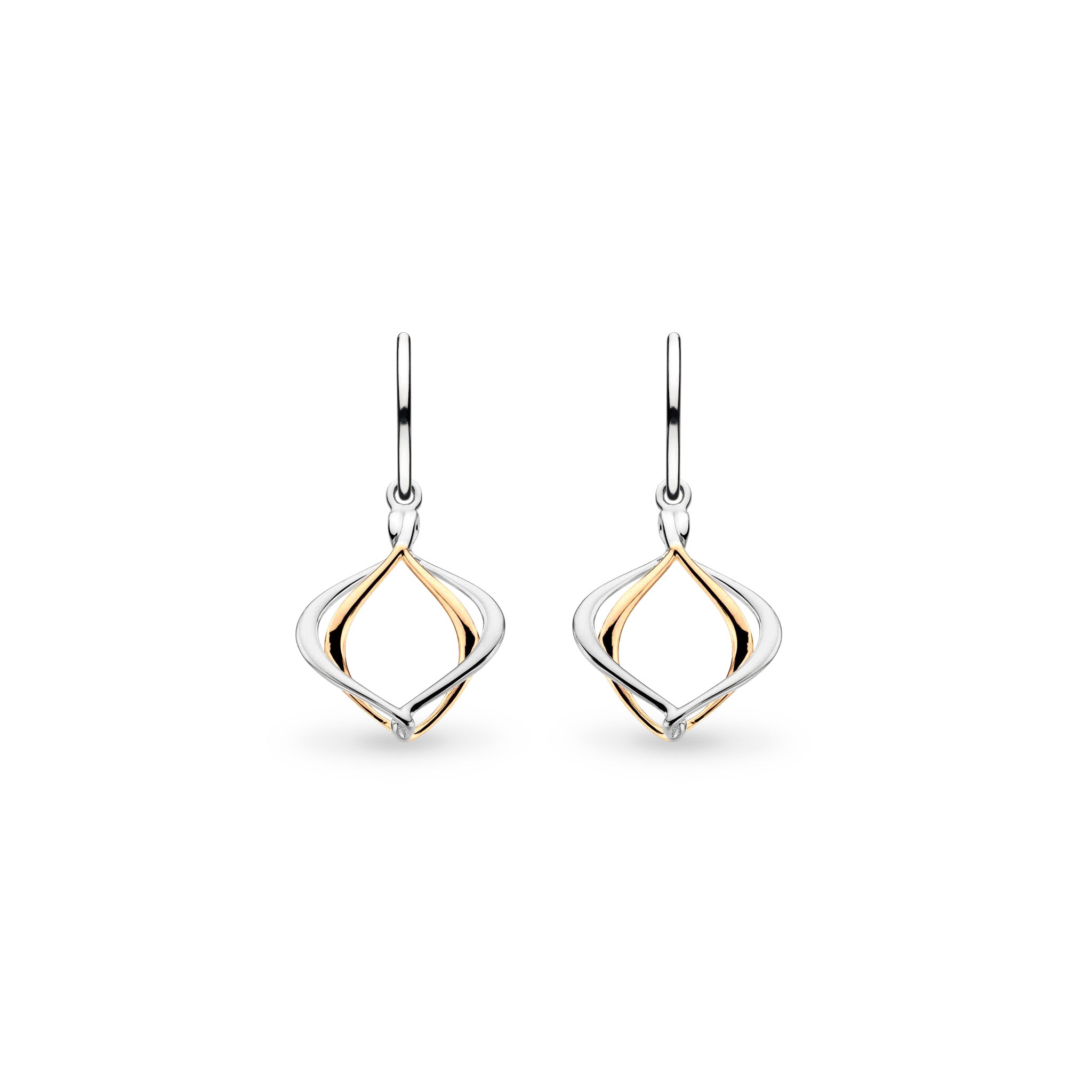 Alicia Golden Petite Drop Earrings