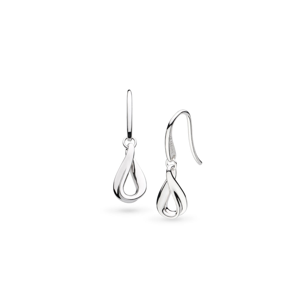 Serenity Loop Dainty Drop Earrings