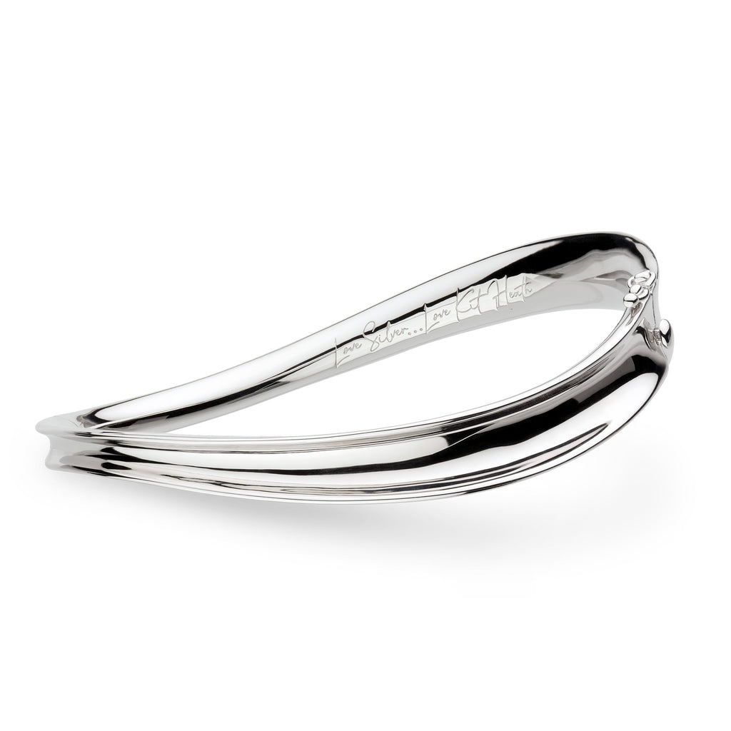 Serenity Hinged Bangle