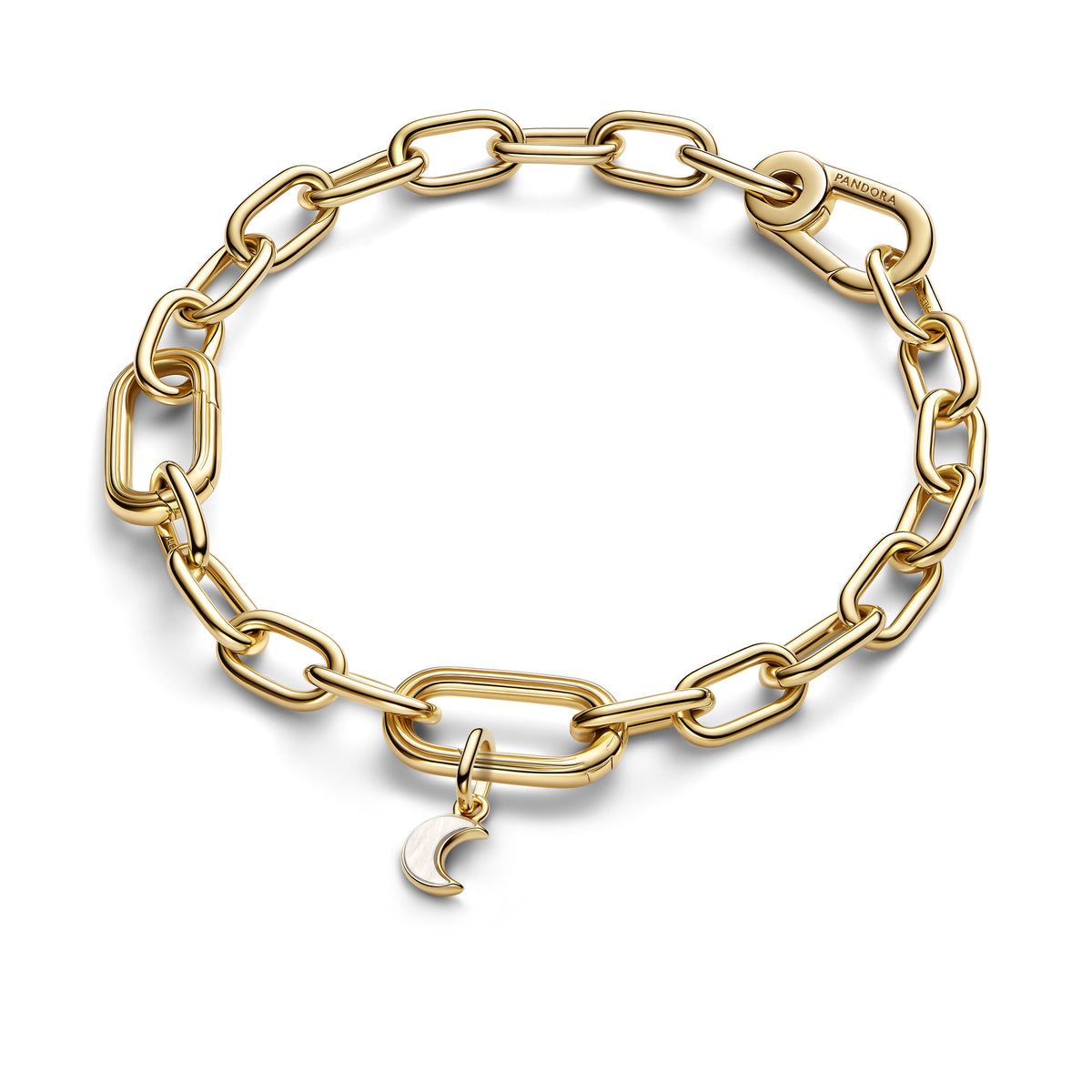 White Crescent Moon Mini Dangle Charm