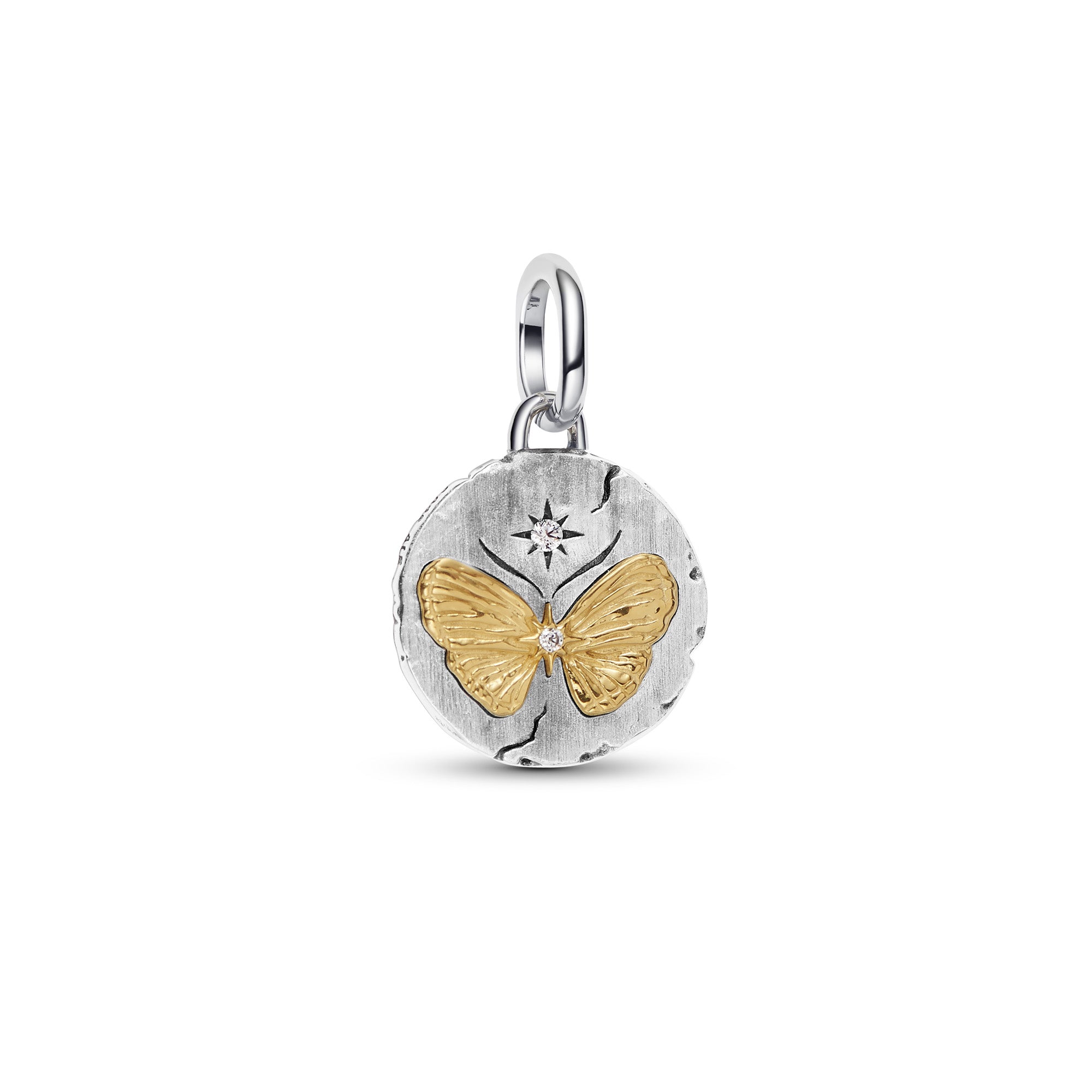 Butterfly Medallion Charm