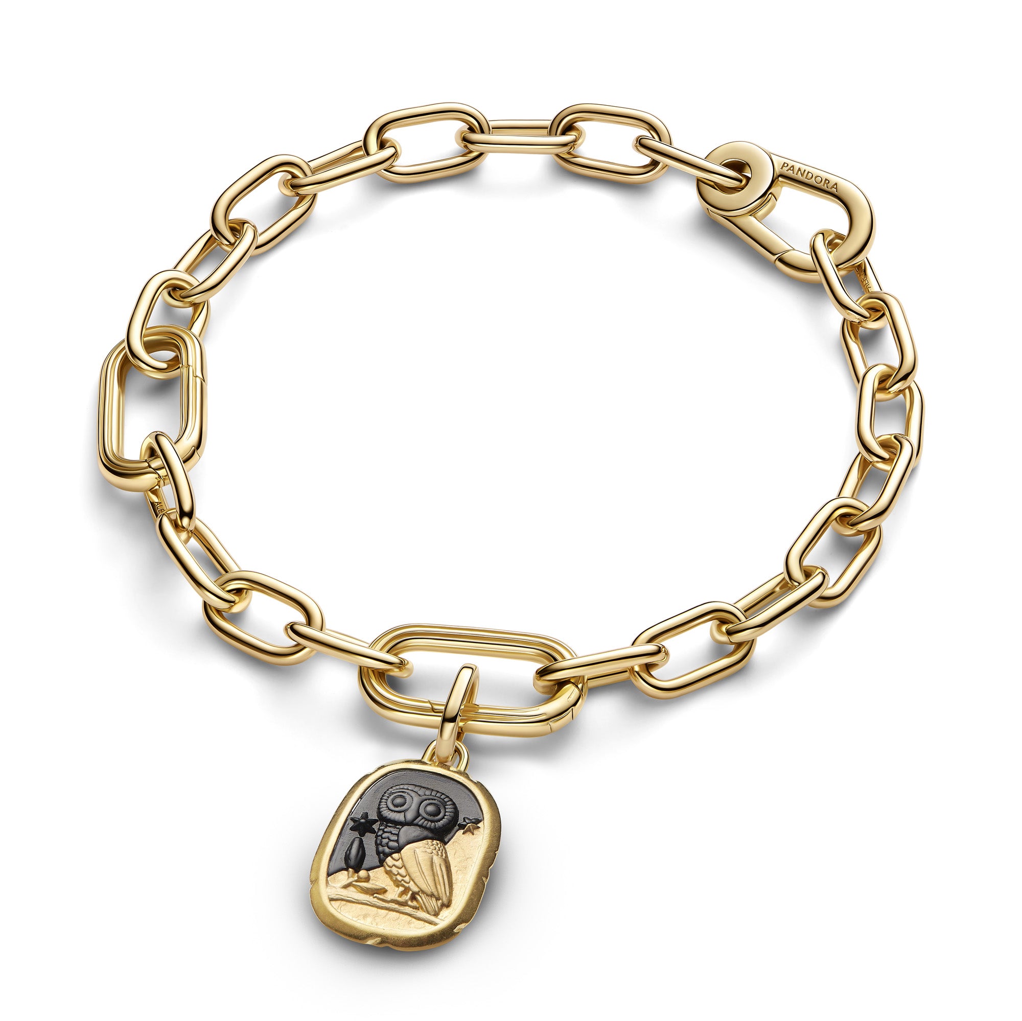Owl Medallion Charm