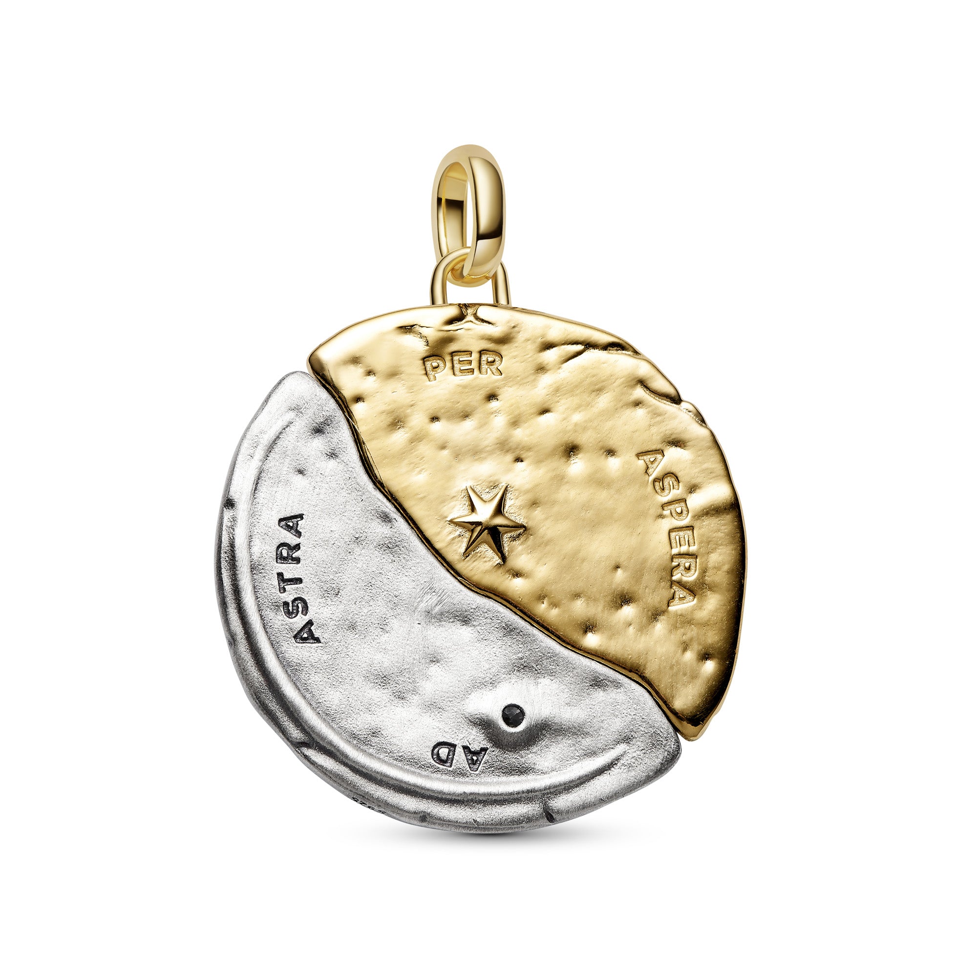 Sun & Moon Oversized Medallion Charm