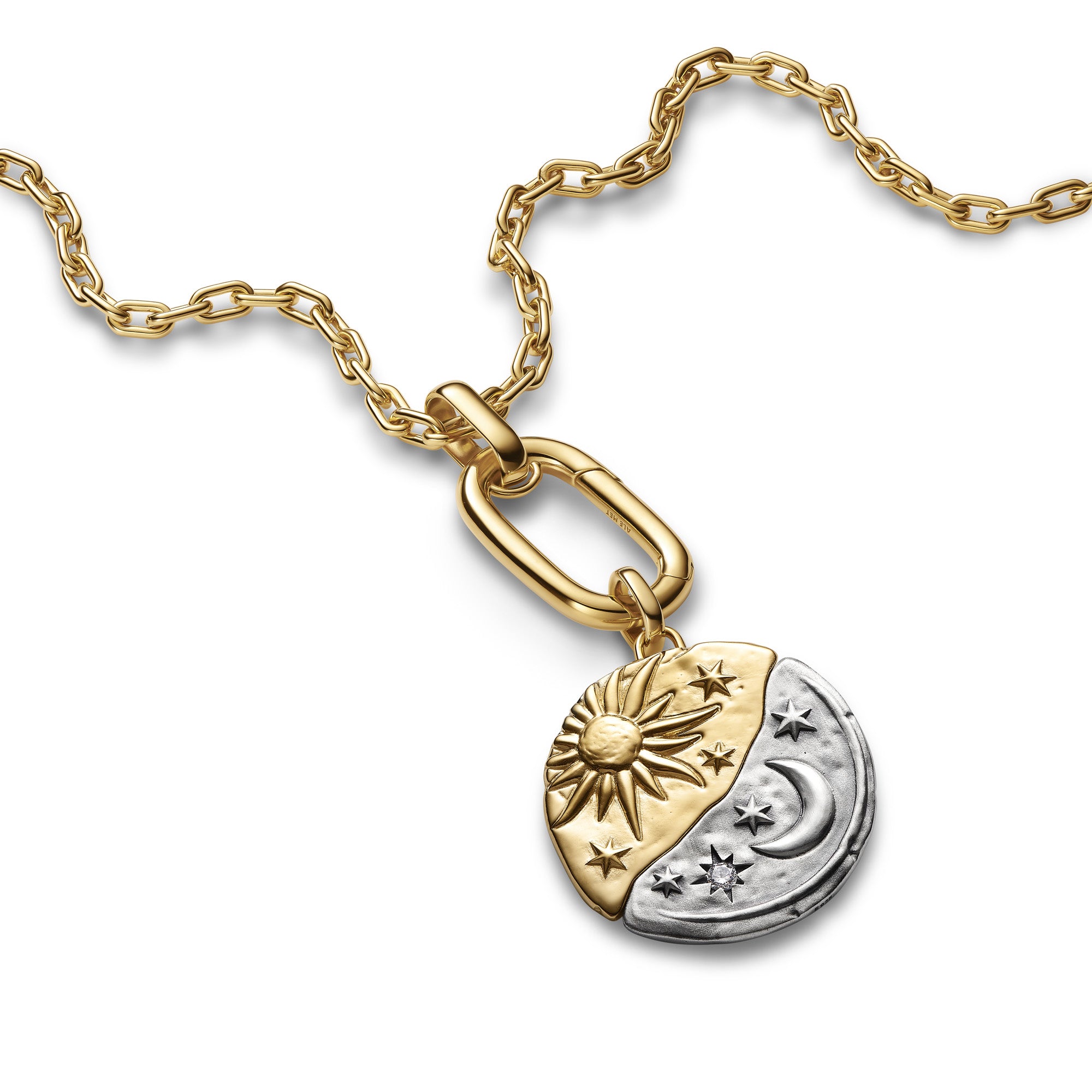 Sun & Moon Oversized Medallion Charm