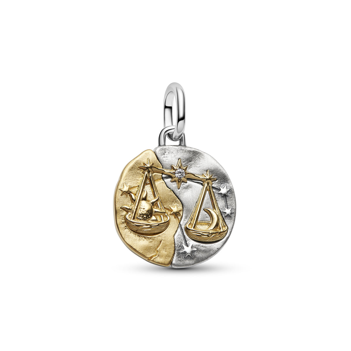Libra Zodiac Medallion Charm