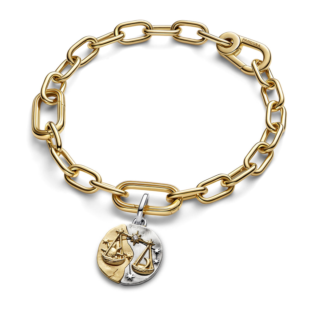 Libra Zodiac Medallion Charm