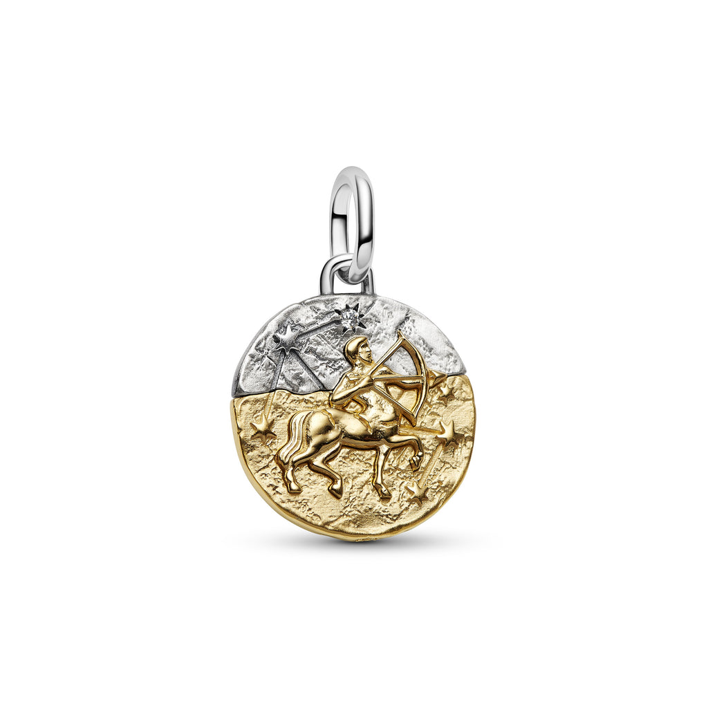 Sagittarius Zodiac Medallion Charm