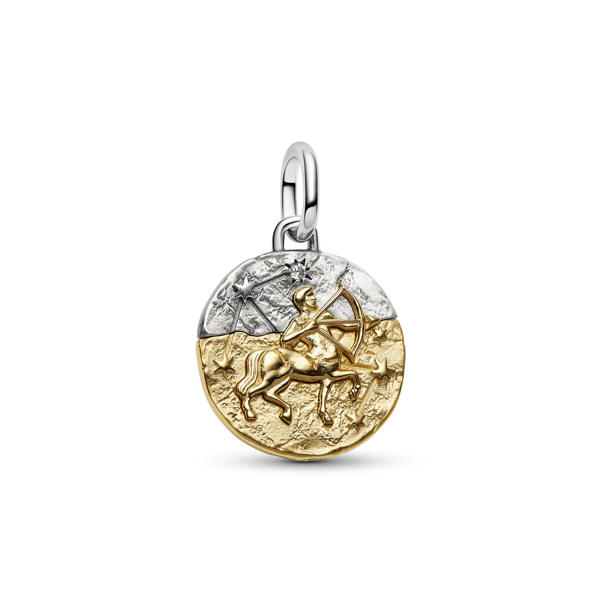 Sagittarius Zodiac Medallion Charm