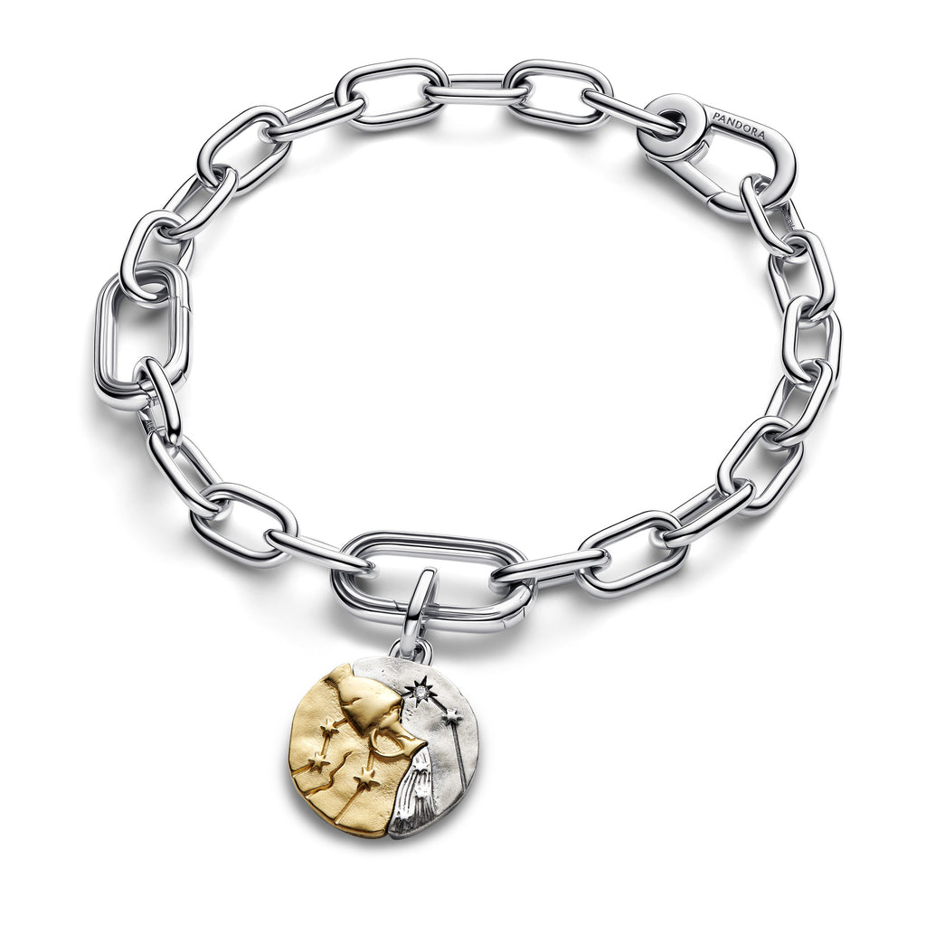 Aquarius Zodiac Medallion Charm
