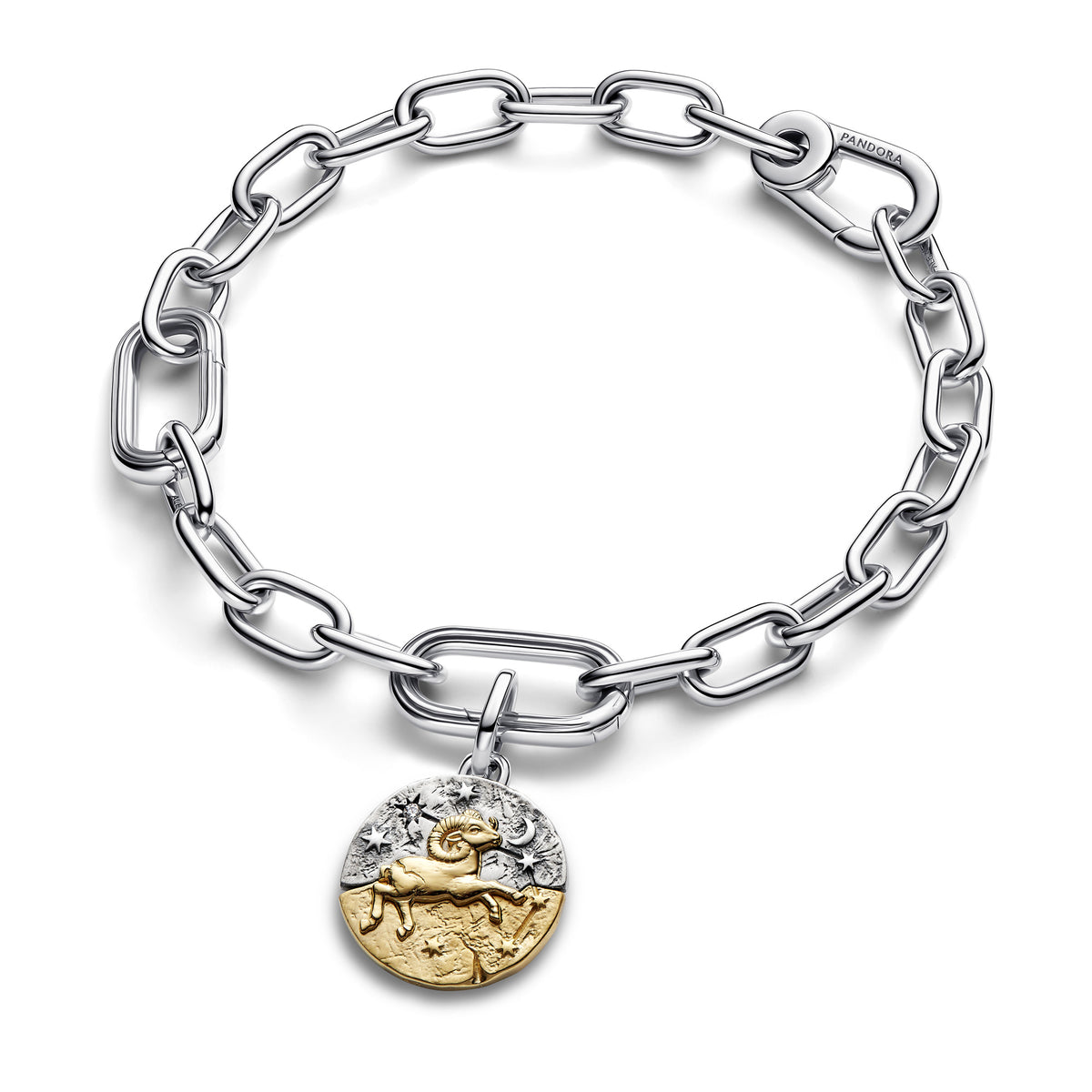 Aries Zodiac Medallion Charm