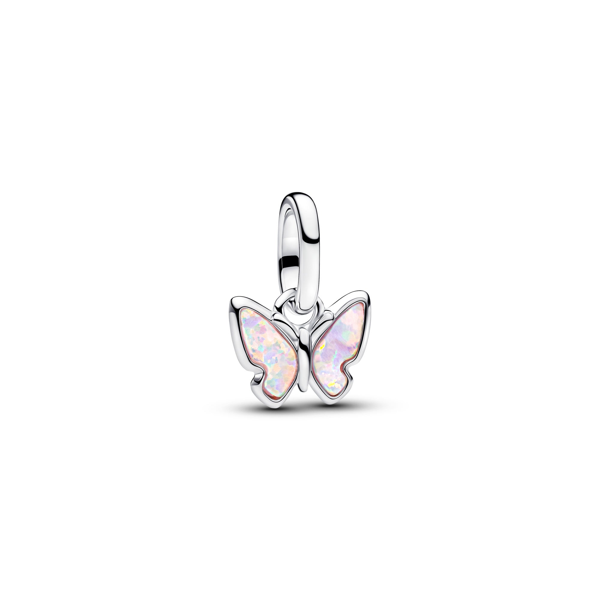 Pink Butterfly Mini Dangle Charm