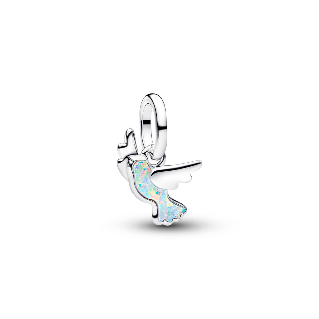 White Dove Mini Dangle Charm