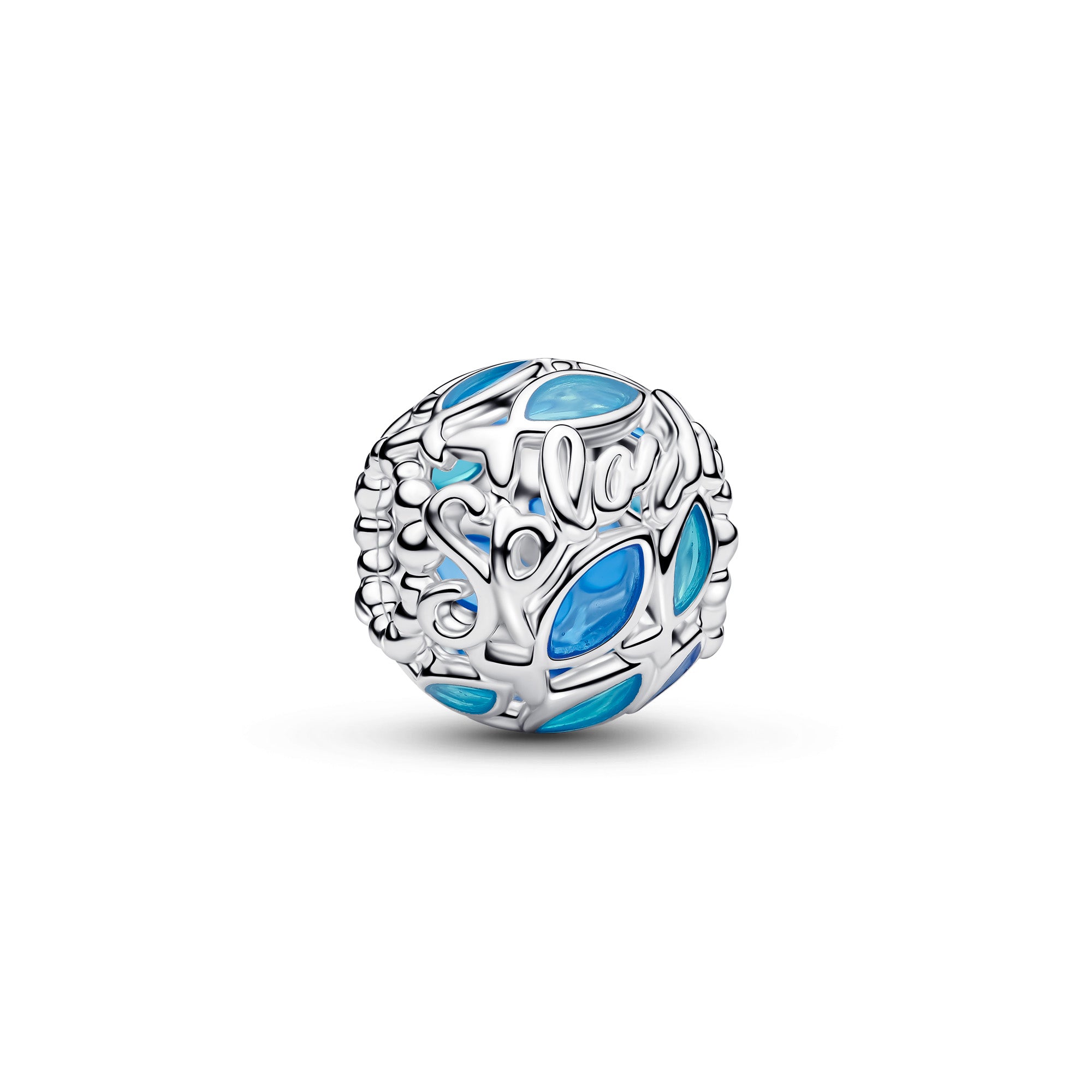 Openwork Swimming Fish Charm