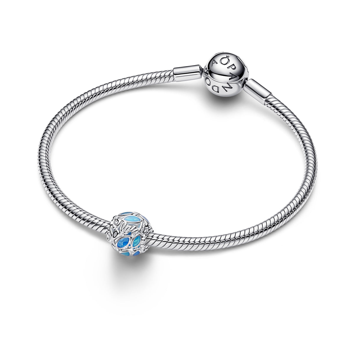 Openwork Swimming Fish Charm