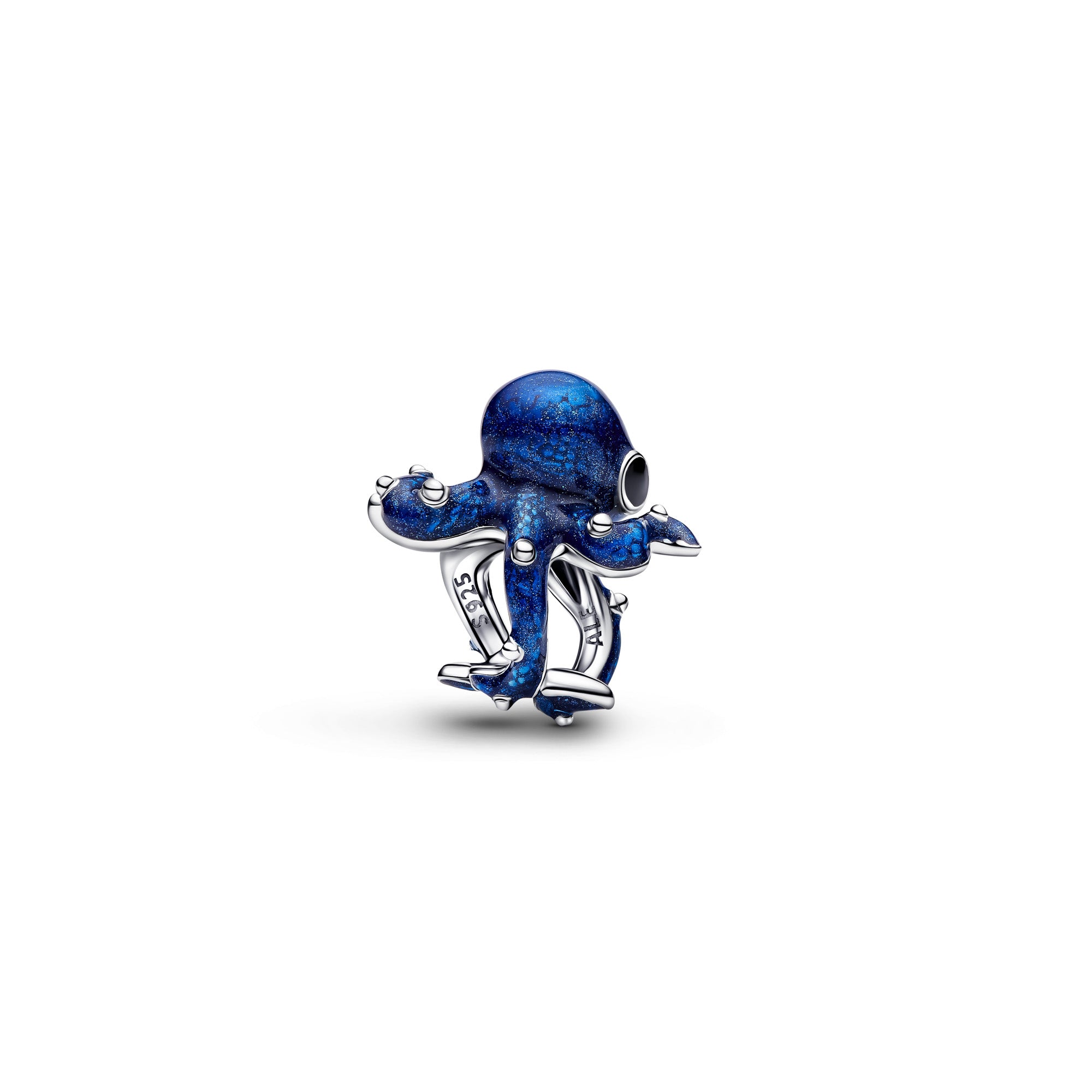 Blue Octopus Charm