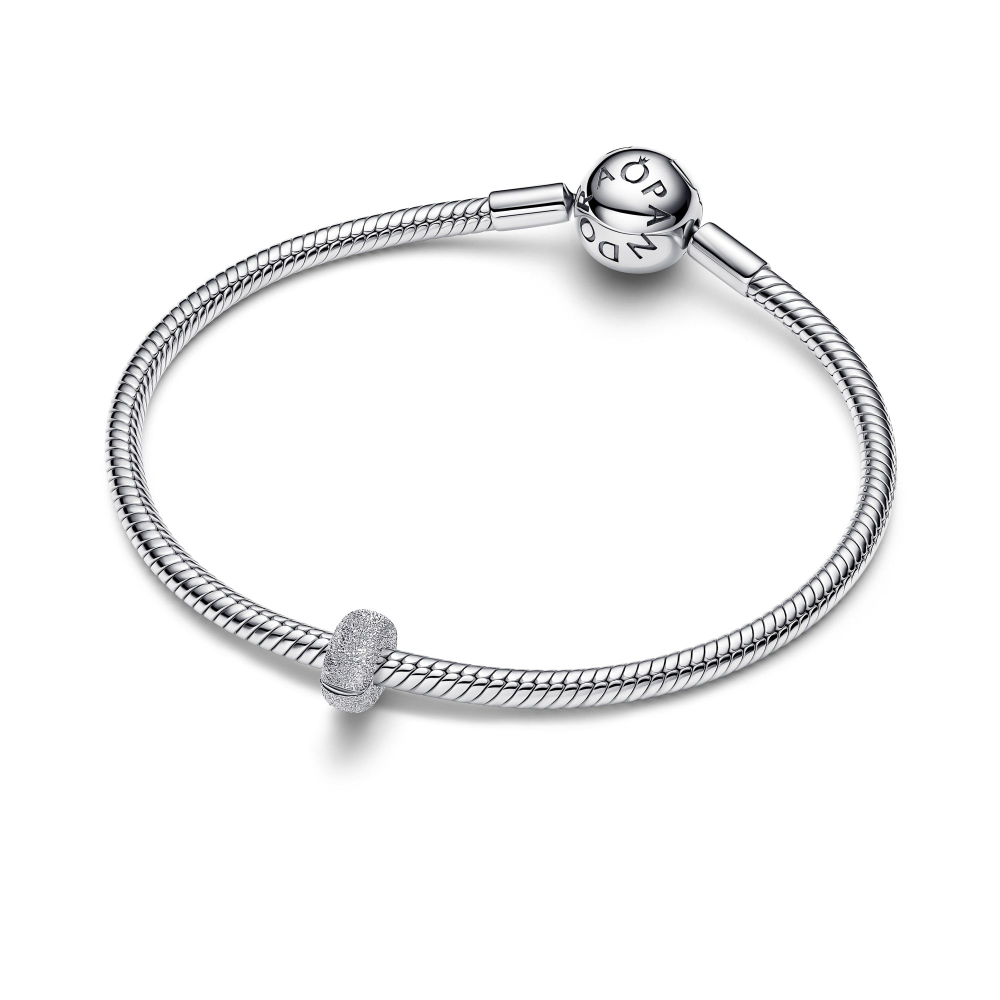 Sterling Silver Textured Mini Clip Charm