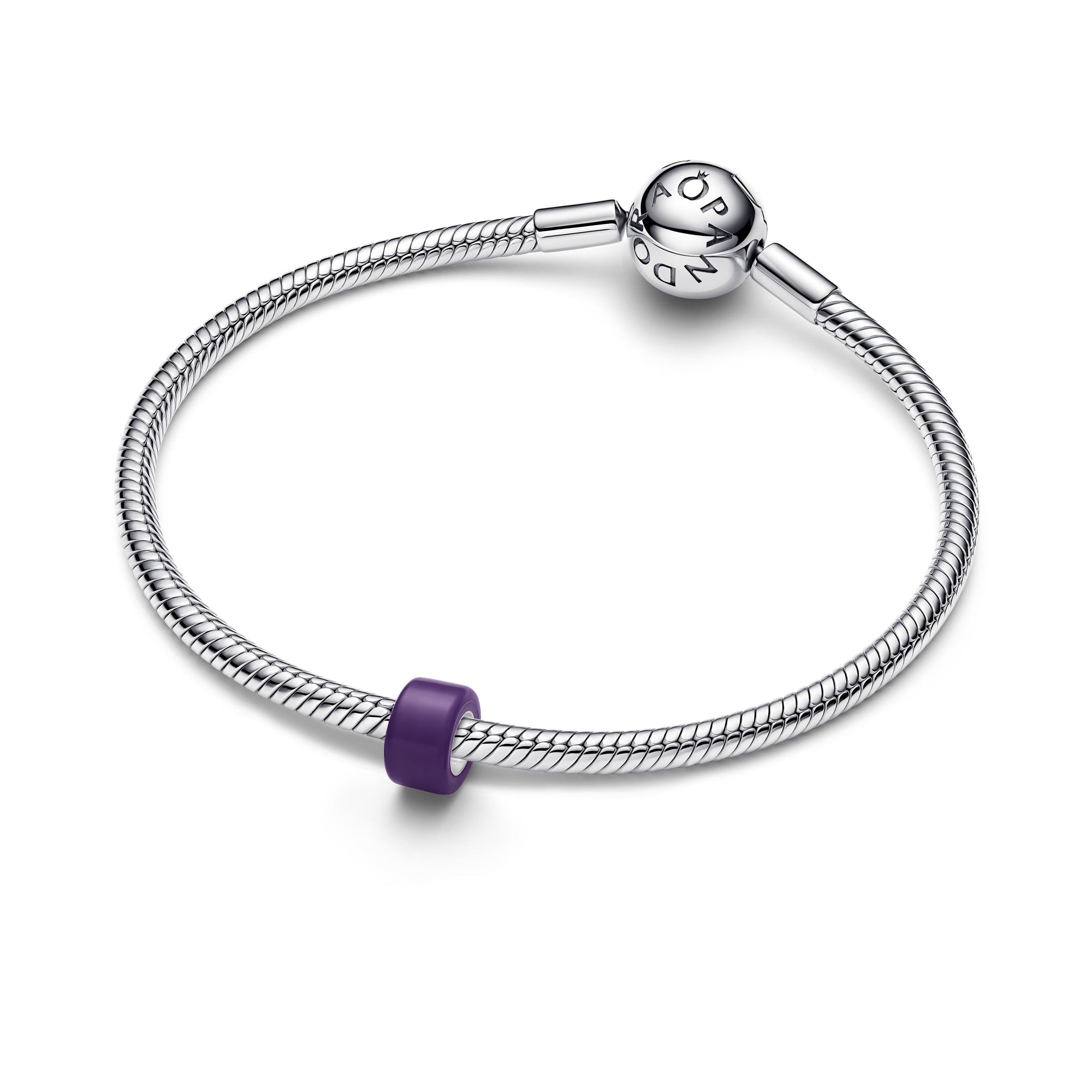 Purple Murano Glass Mini Charm
