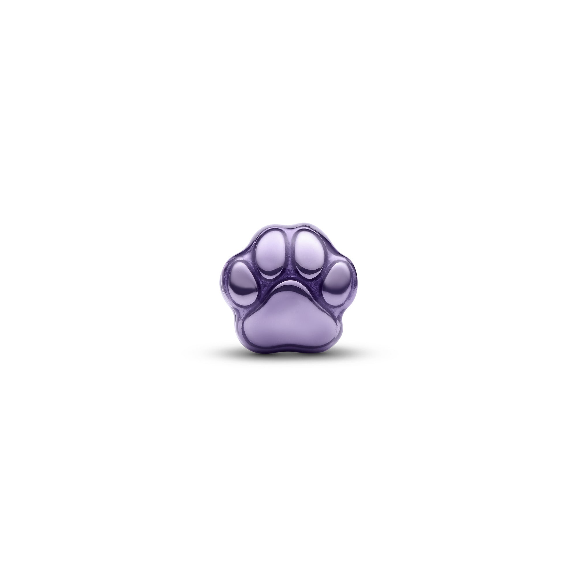 Purple Paw Mini Charm