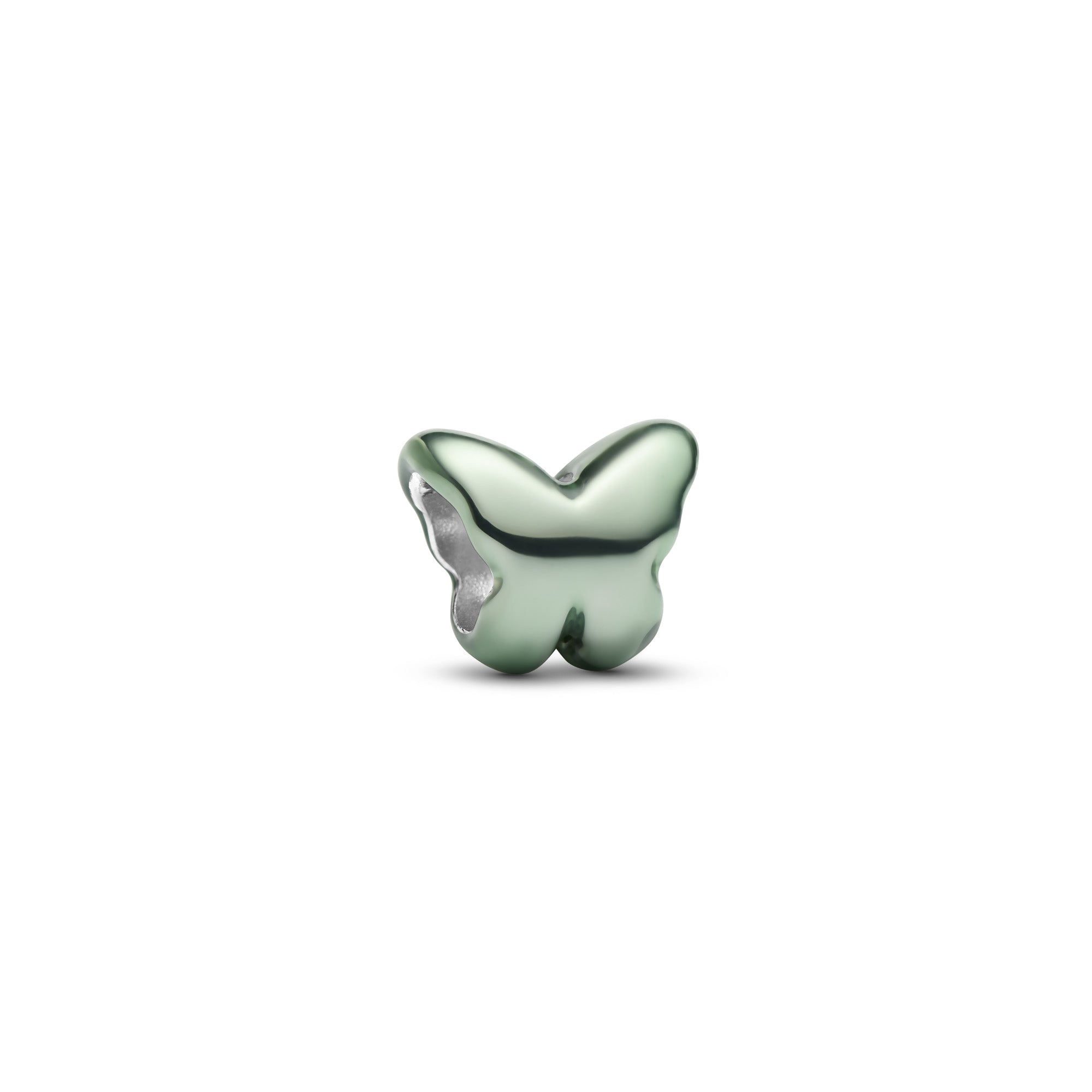 Green Butterfly Mini Charm