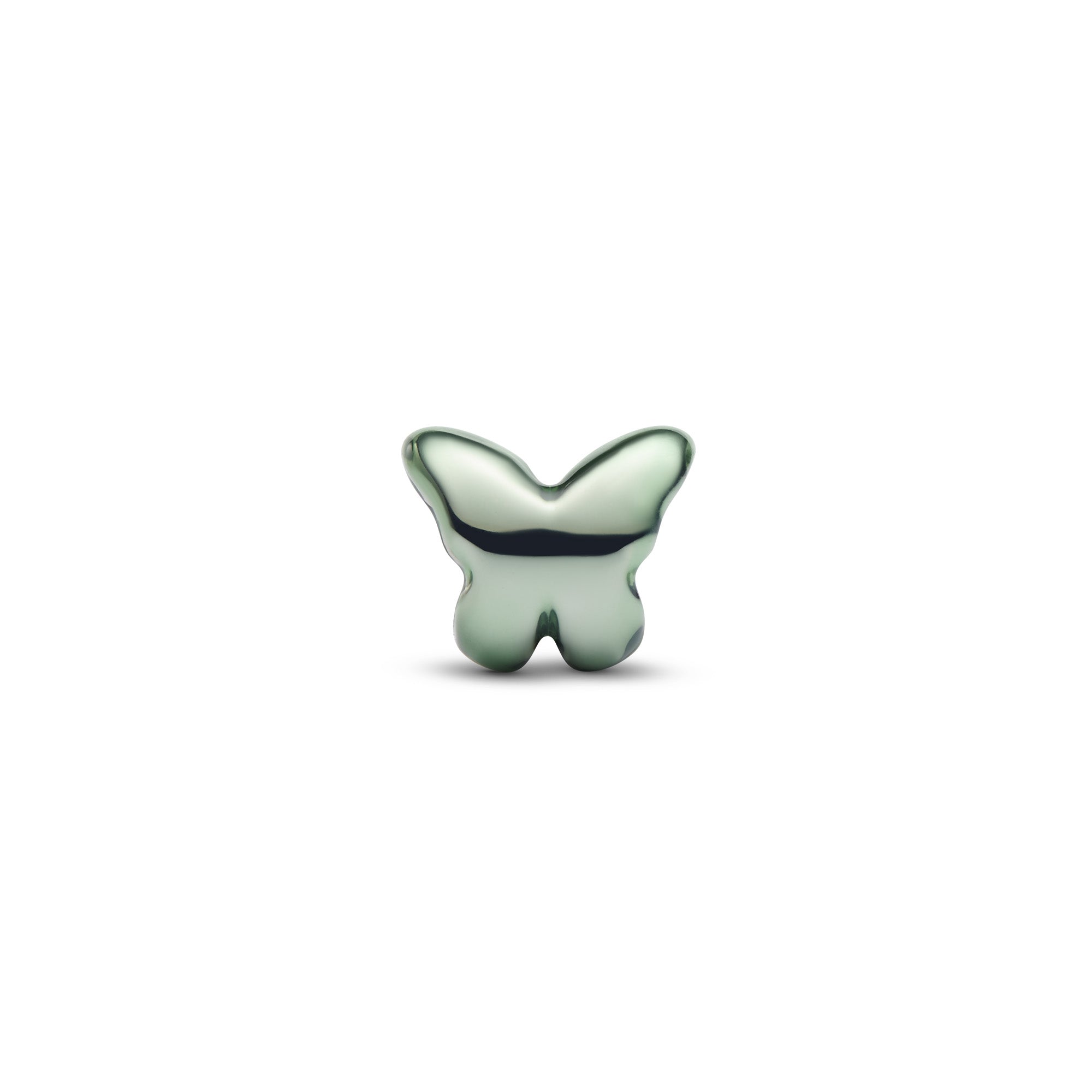 Green Butterfly Mini Charm
