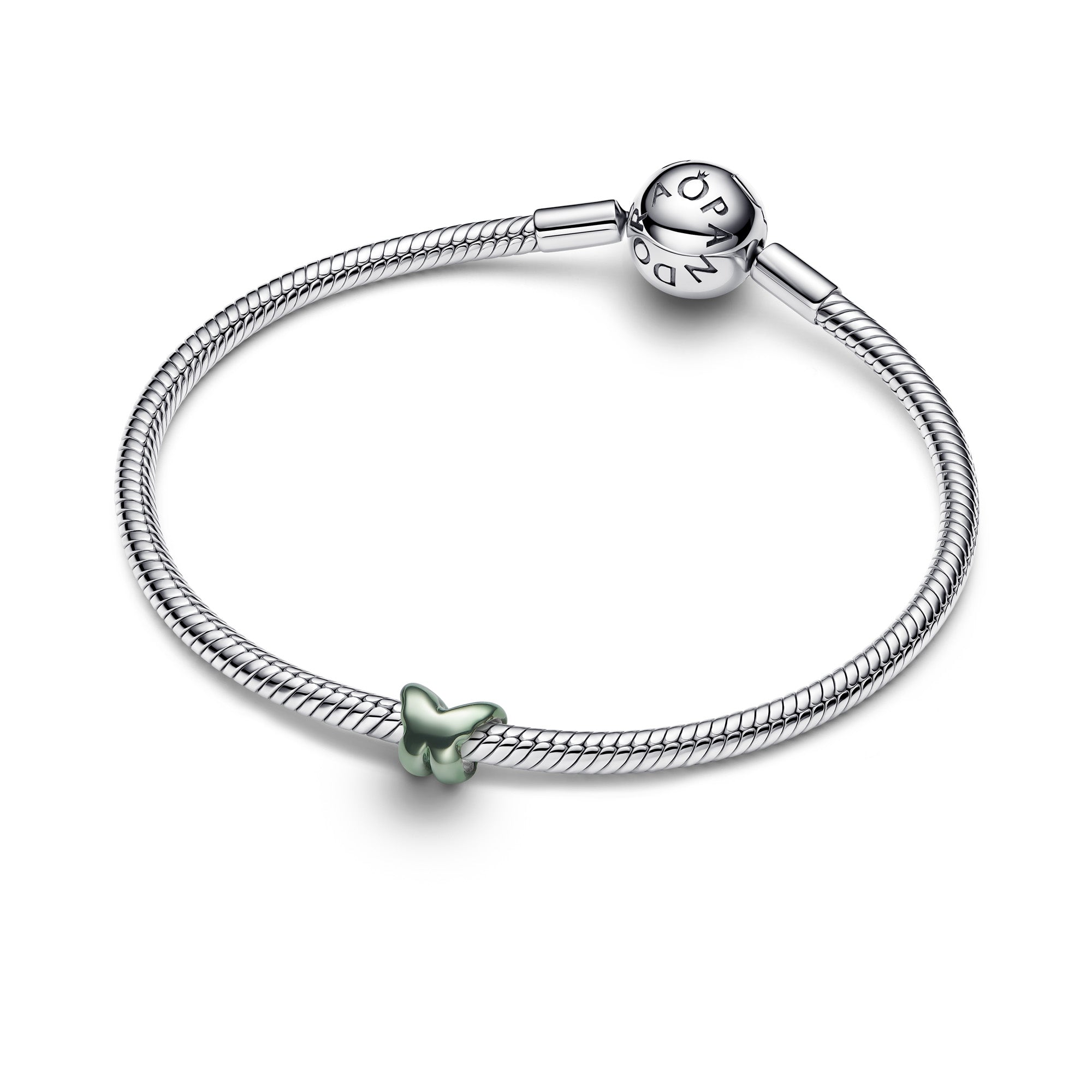 Green Butterfly Mini Charm
