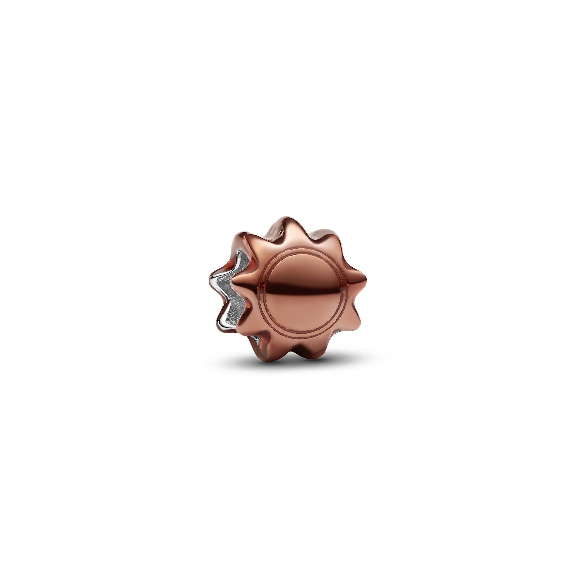Orange Sun Mini Charm