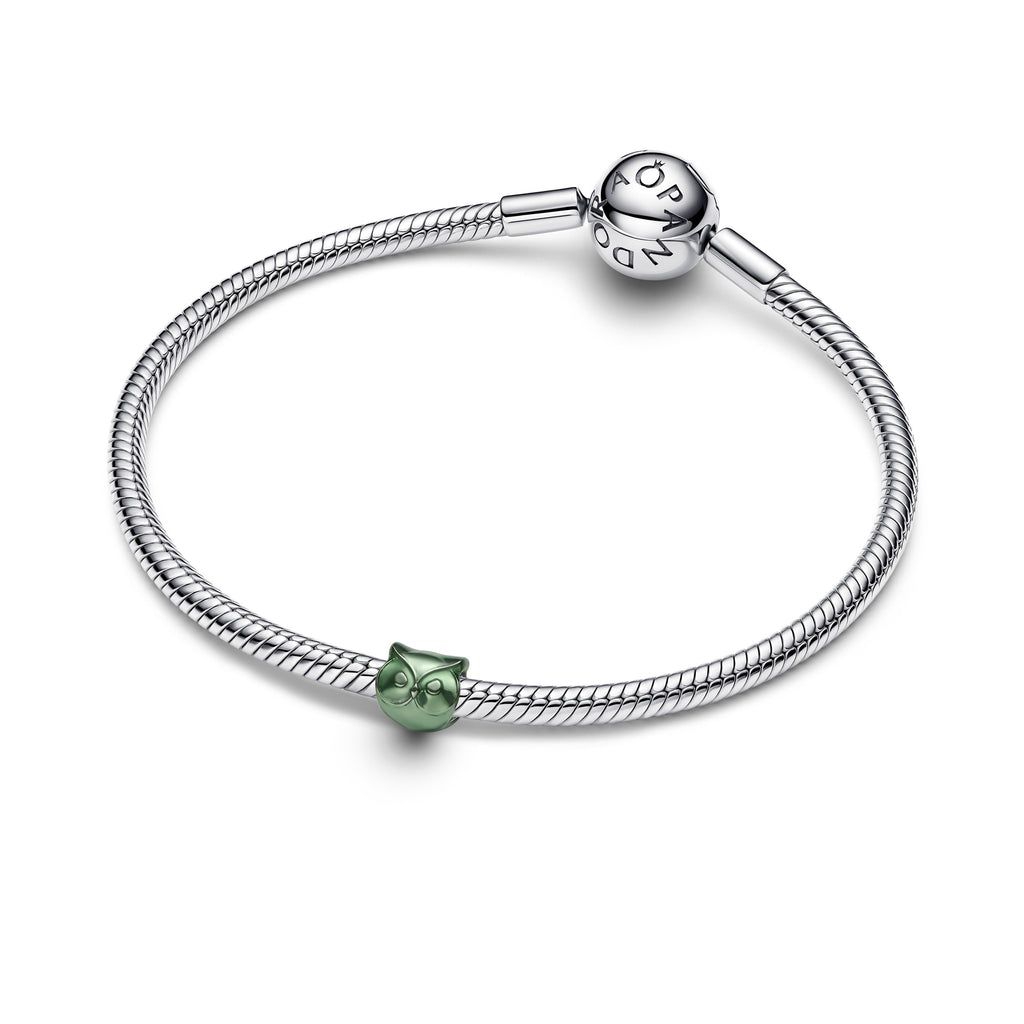 Green Owl Mini Charm