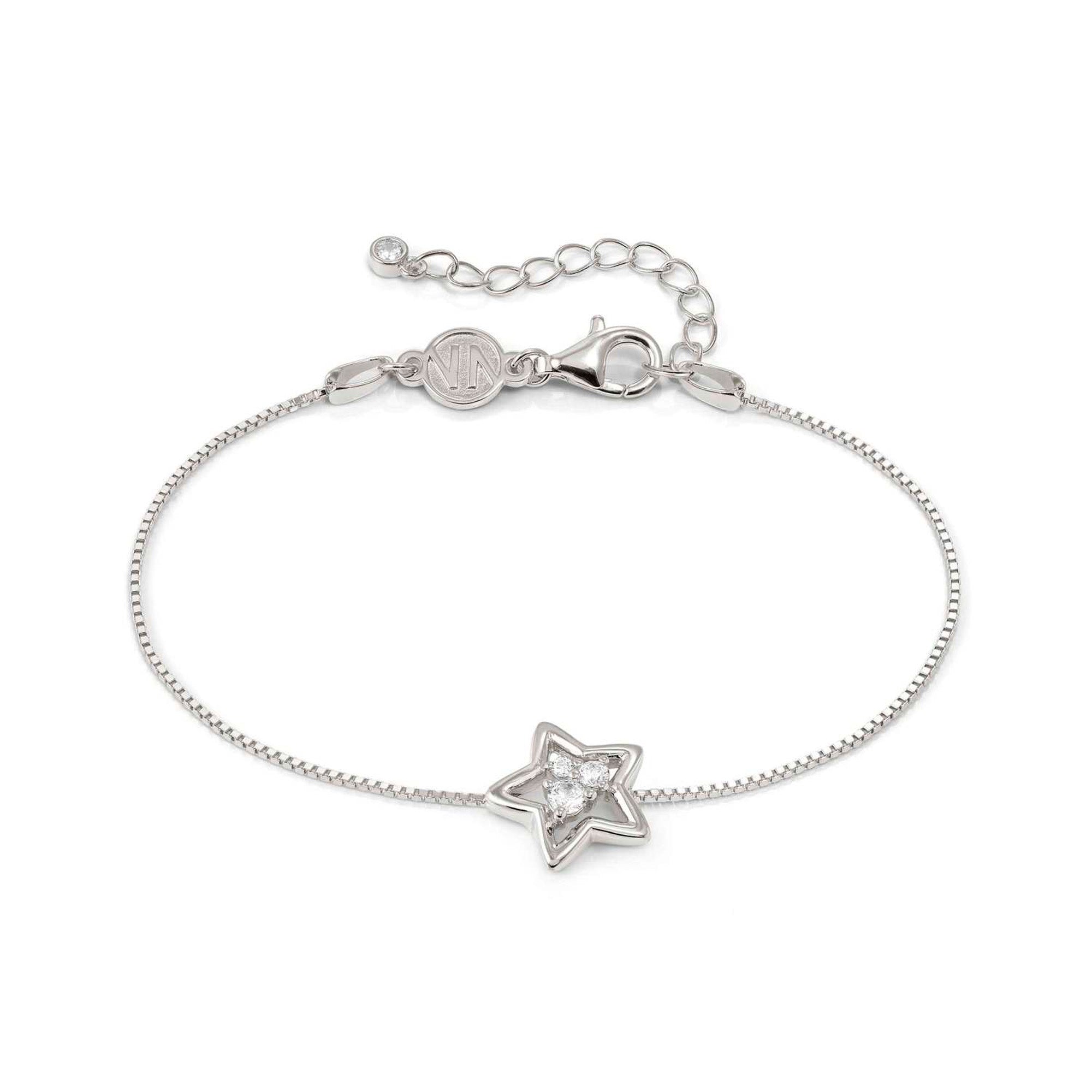 DREAMS BEATS bracelet in 925 sterling silver and cubic zirconia Star