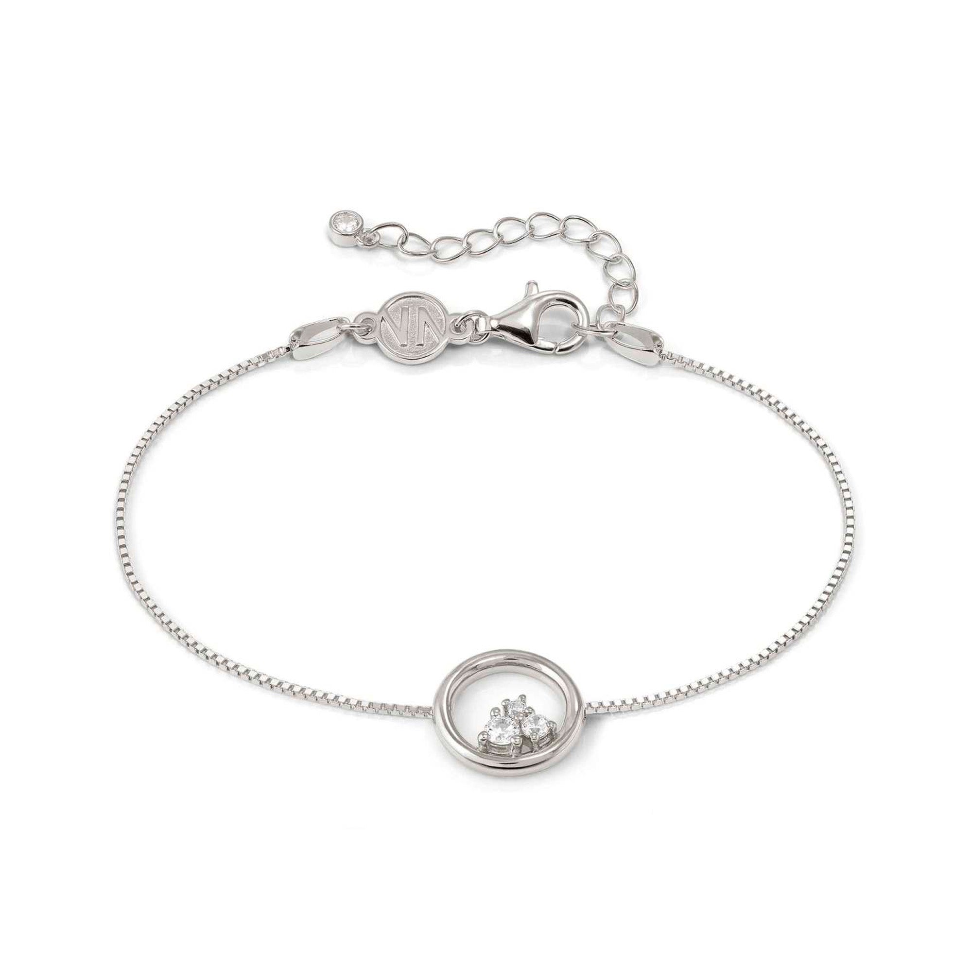 DREAMS BEATS bracelet in 925 sterling silver and cubic zirconia Round