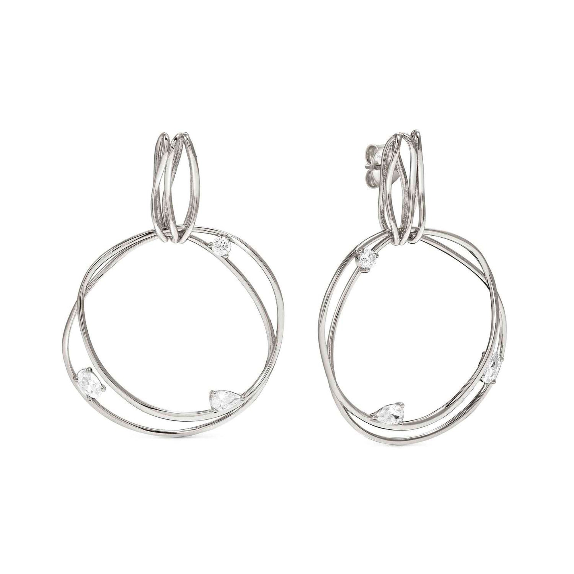 My Rebel Art Earrings, Big Circle