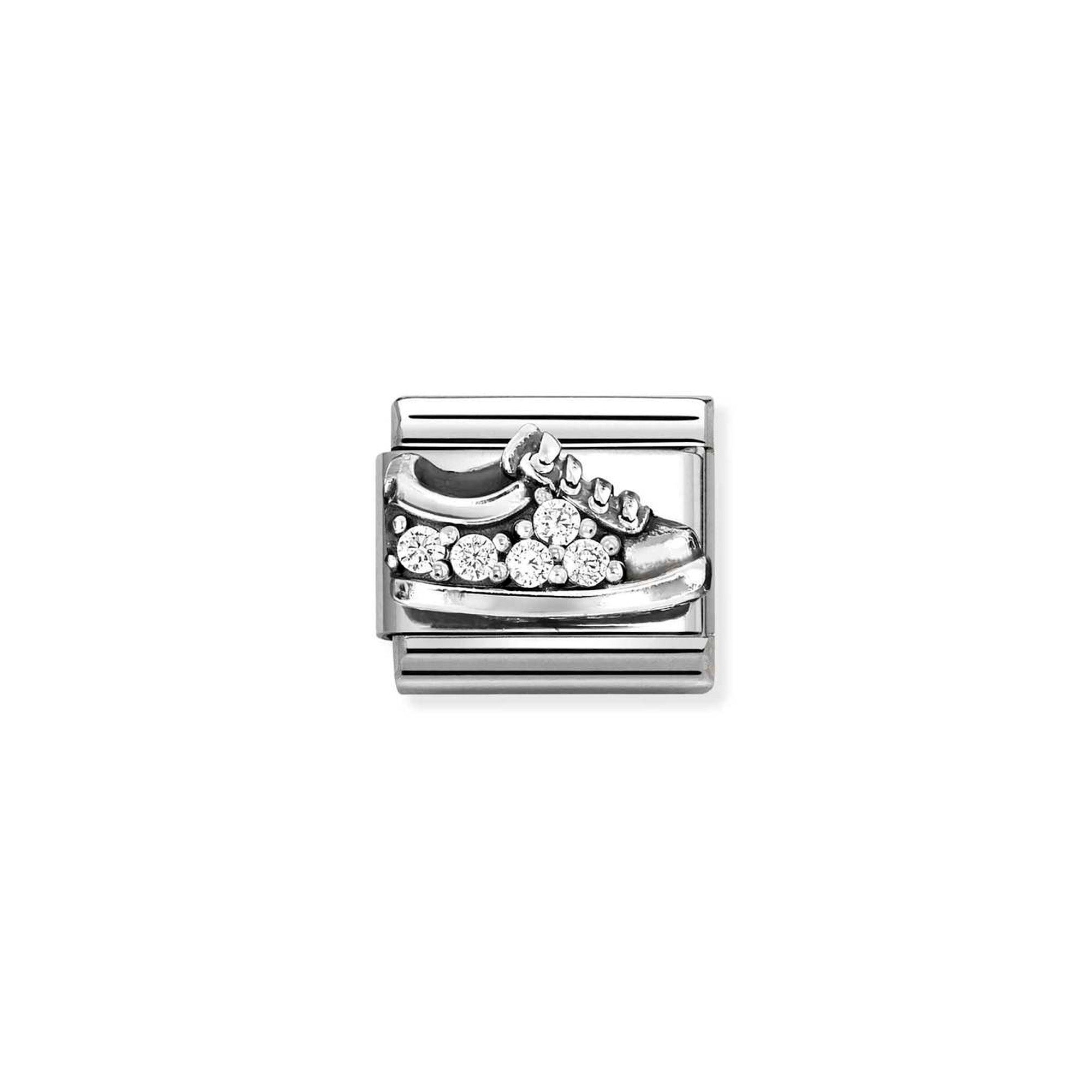 Charm, Composable Classic Link, Sneaker with CZ