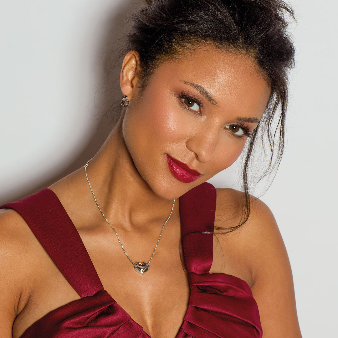 Big Love Silver Heart Necklace