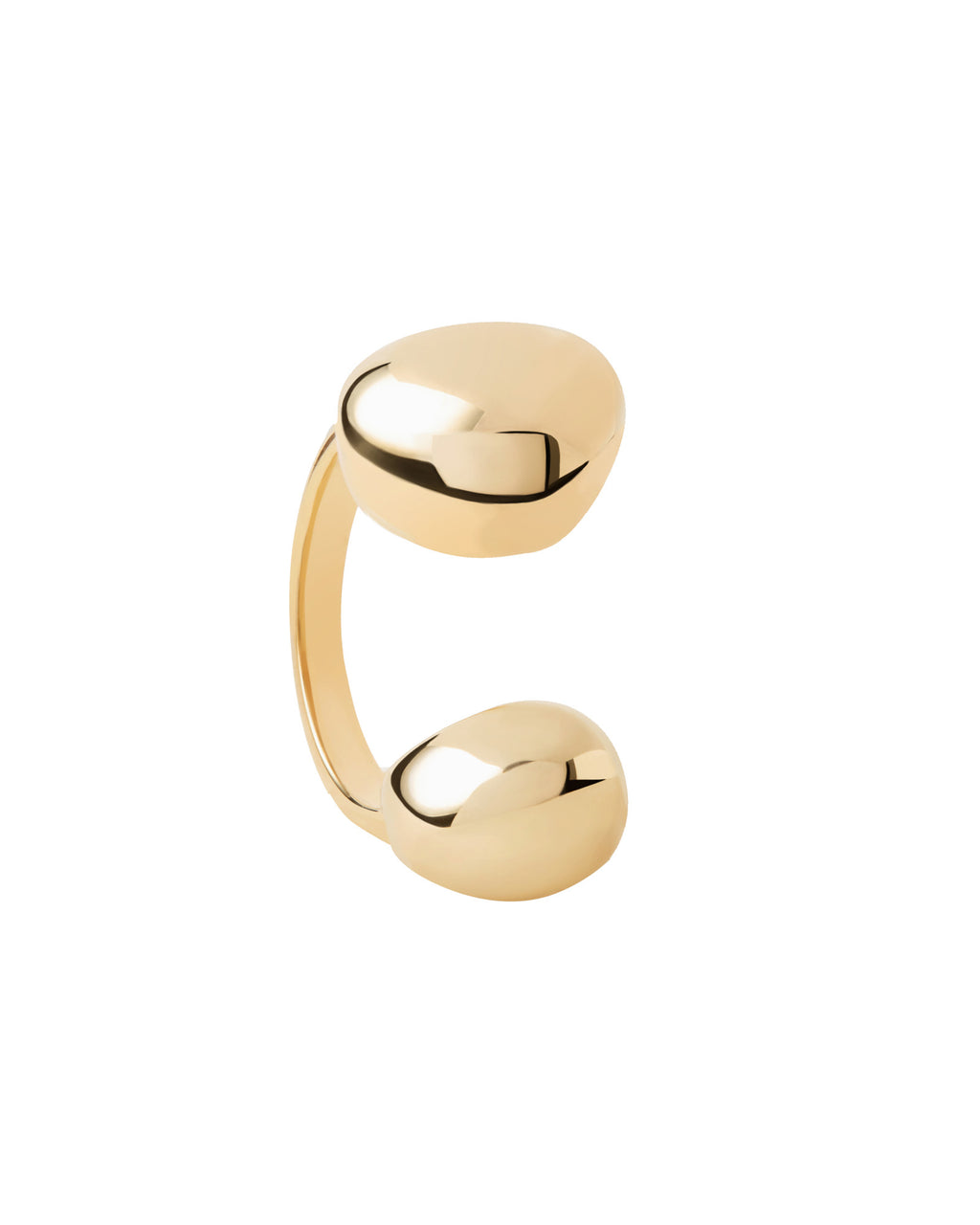 Gravity 18k Gold-Plated Ring