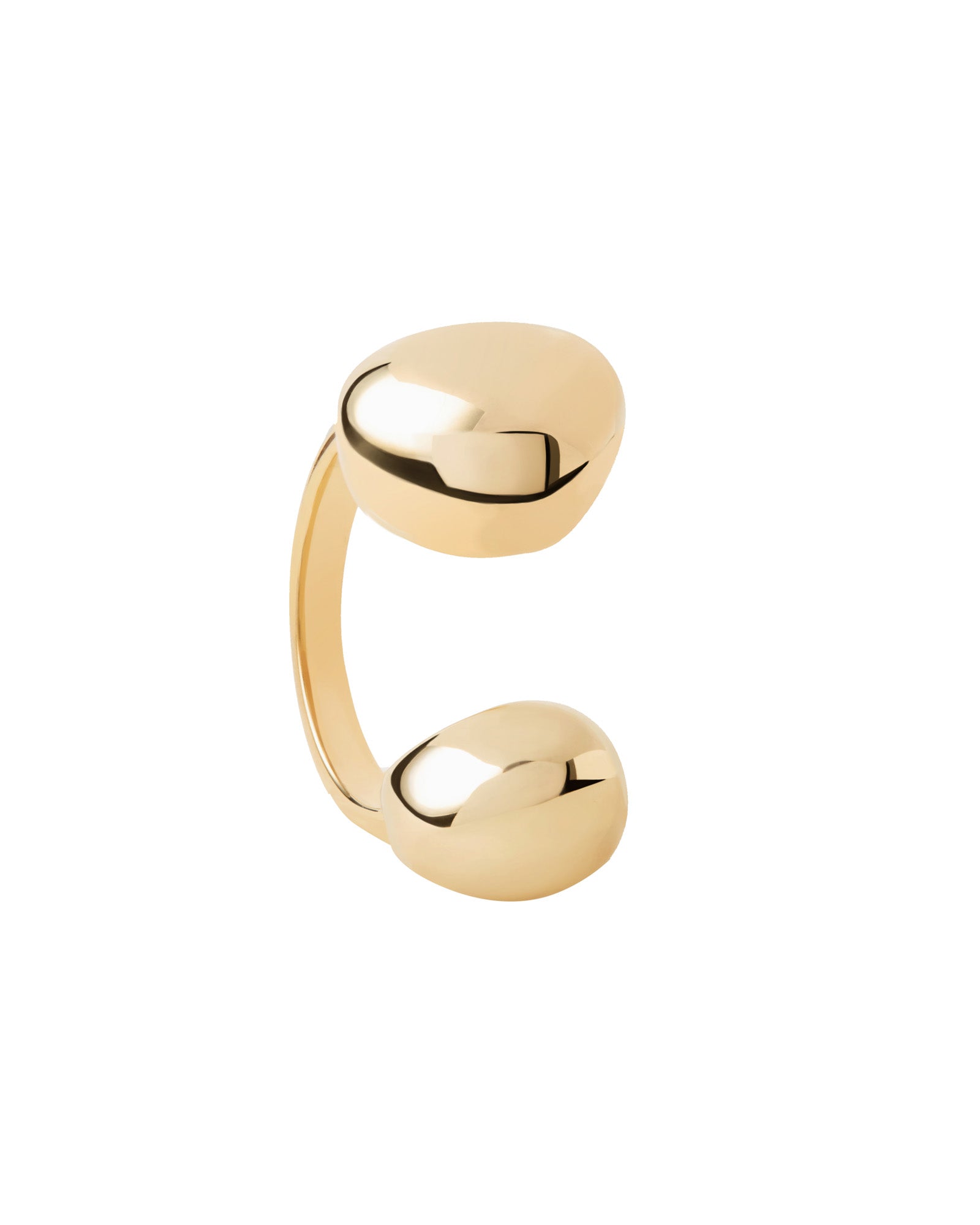 Gravity 18k Gold-Plated Ring