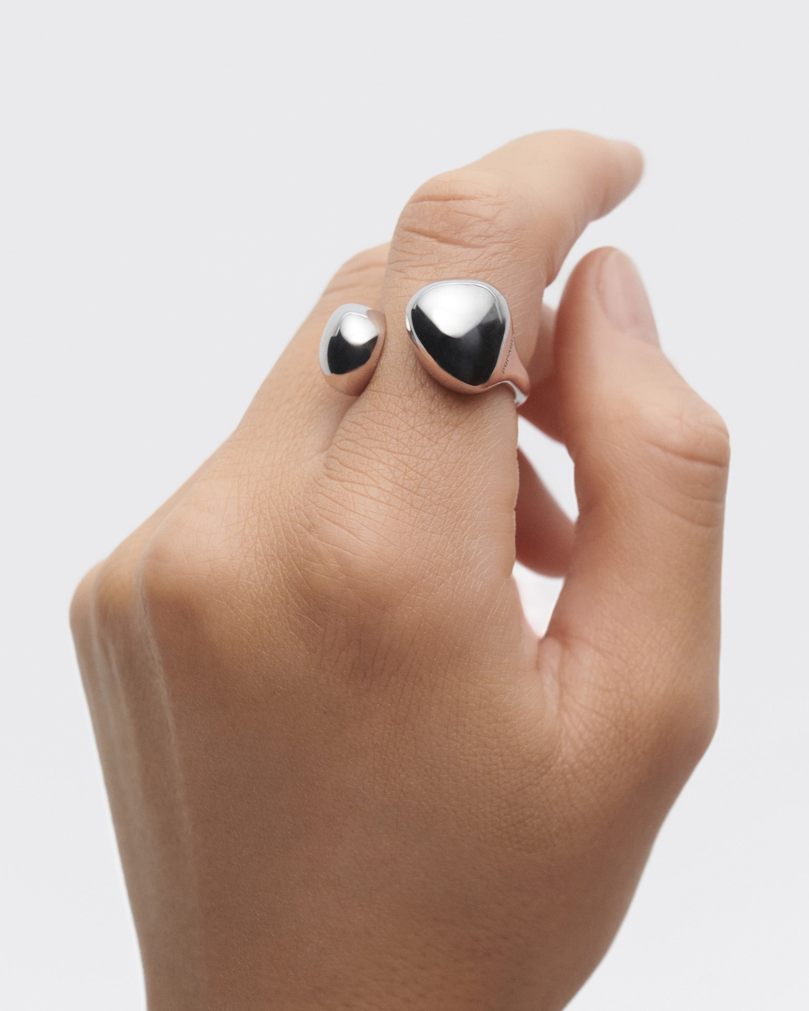 Gravity Silver Ring