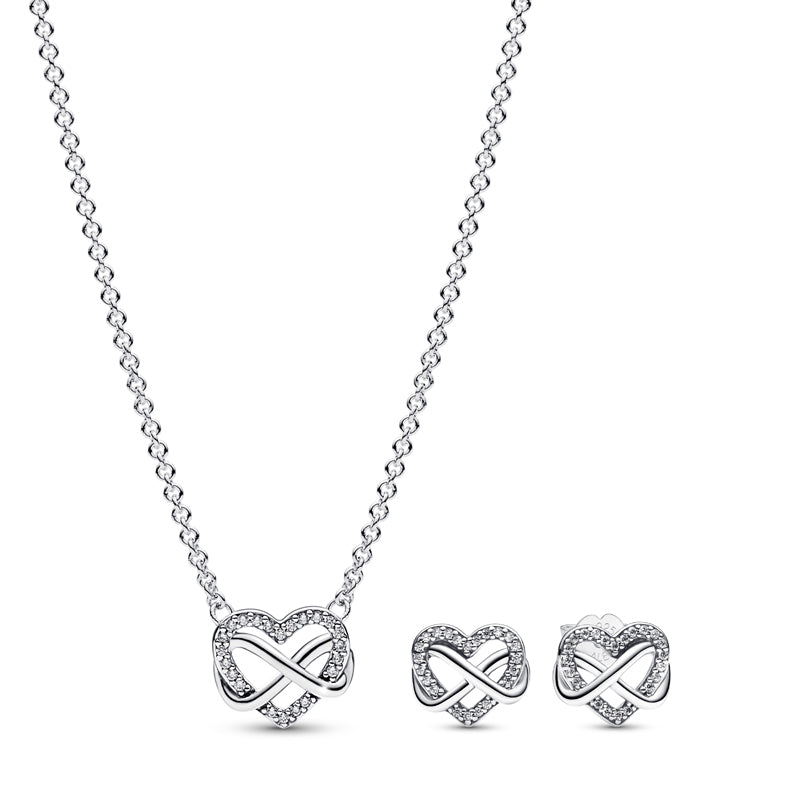 Sparkling Infinity Heart Gift Set