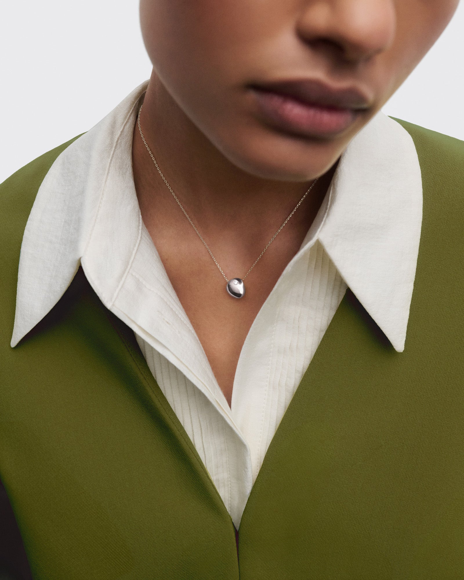 Wave Silver Necklace