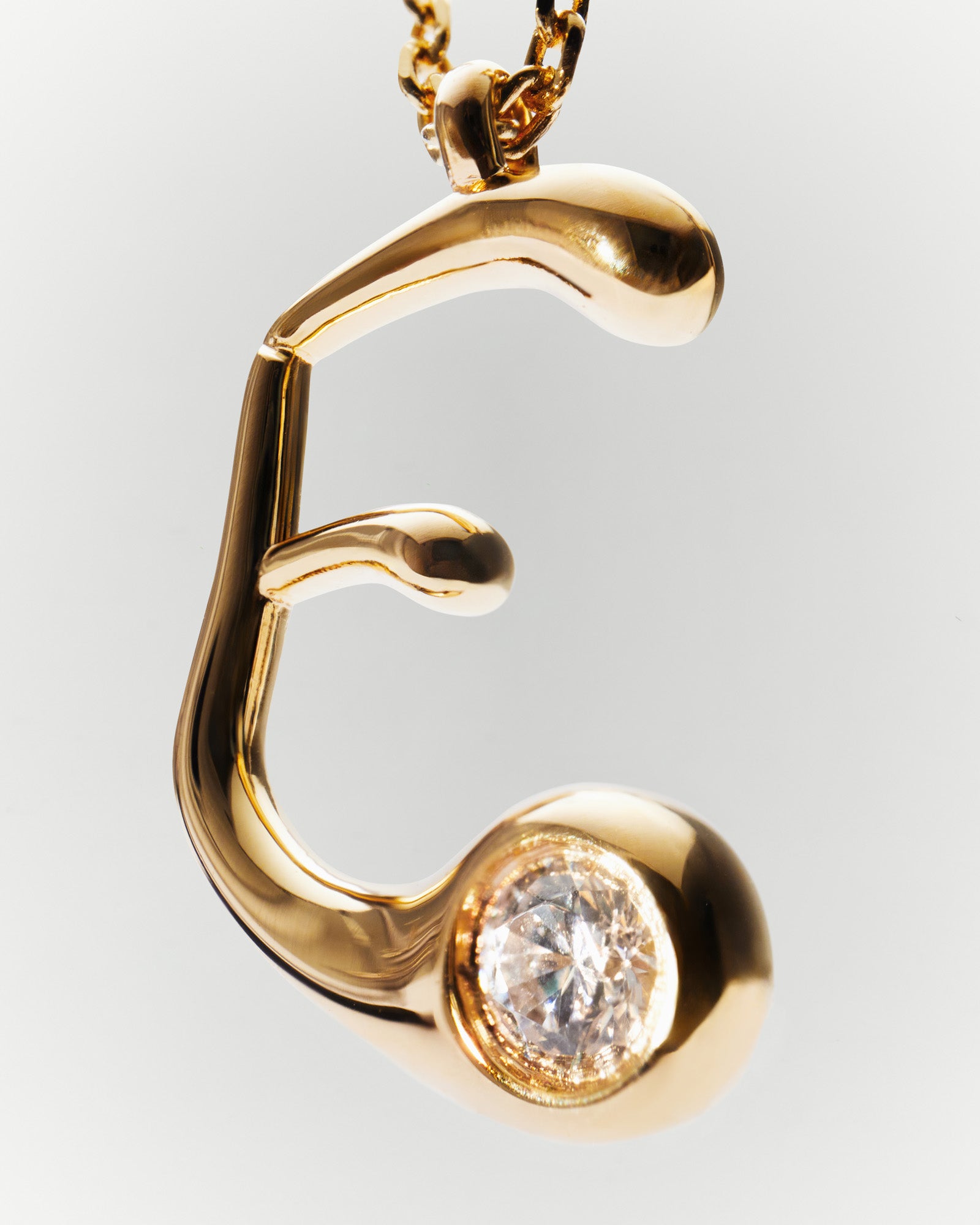 E Initial Pendant Necklace