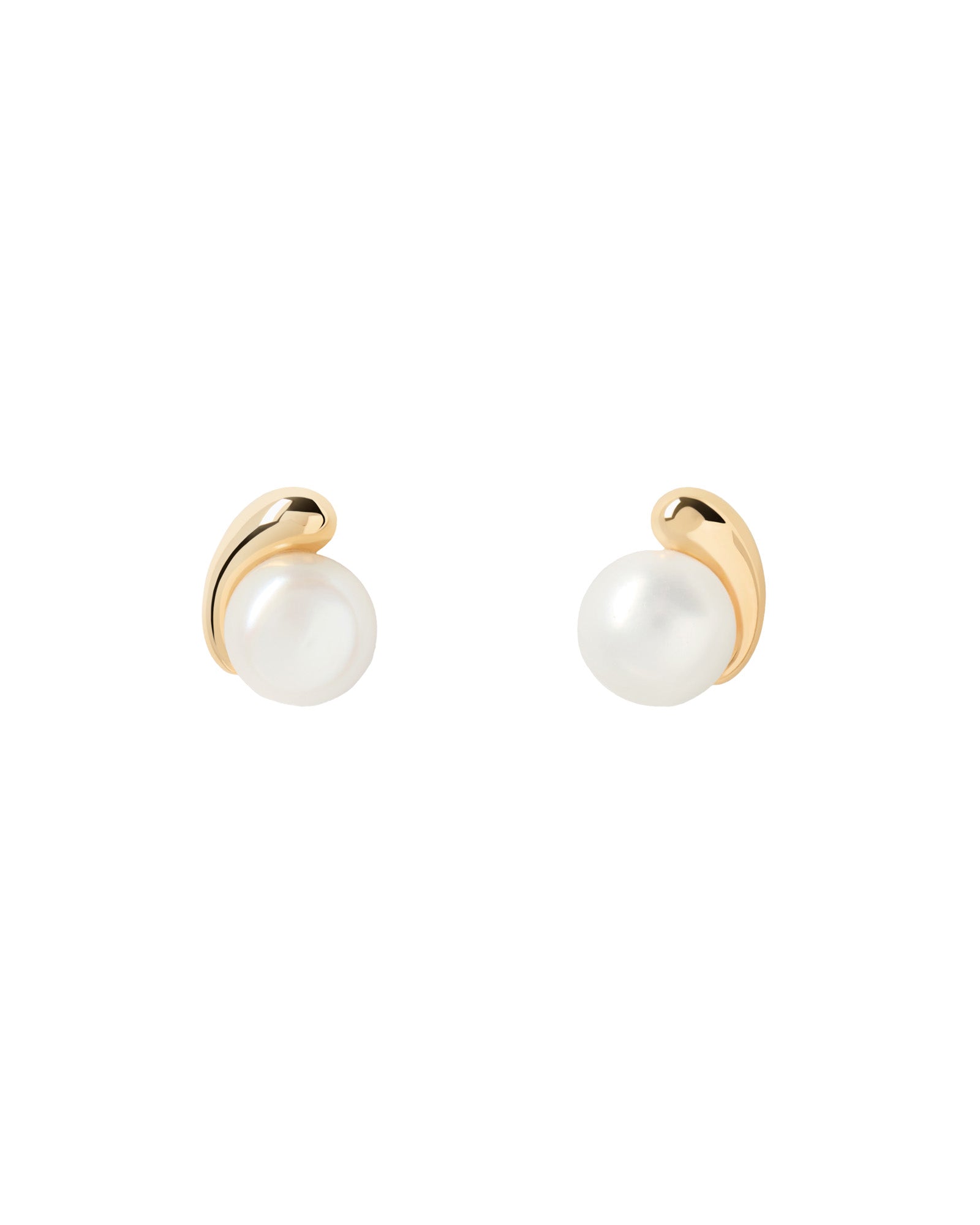 La Perla 18k Gold-Plated Stud Earrings