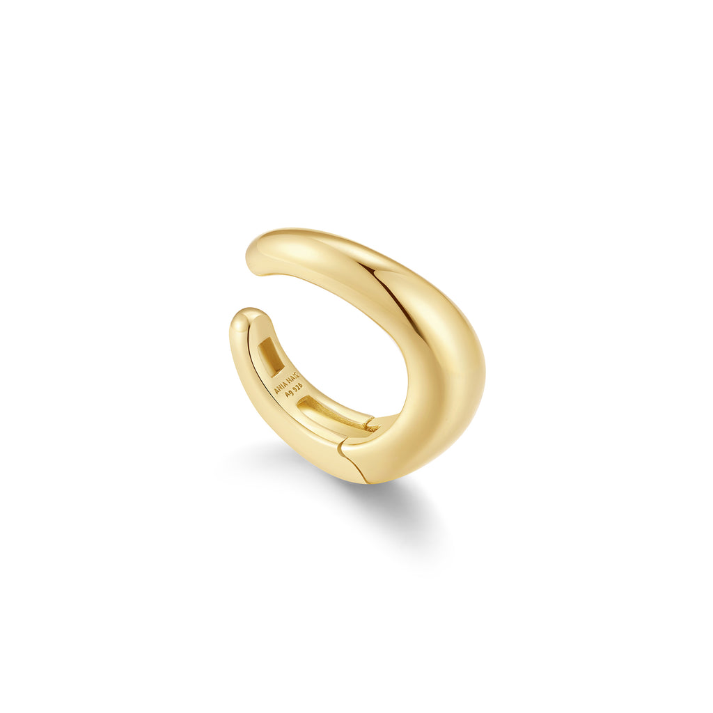 Gold Wave Ear Cuff