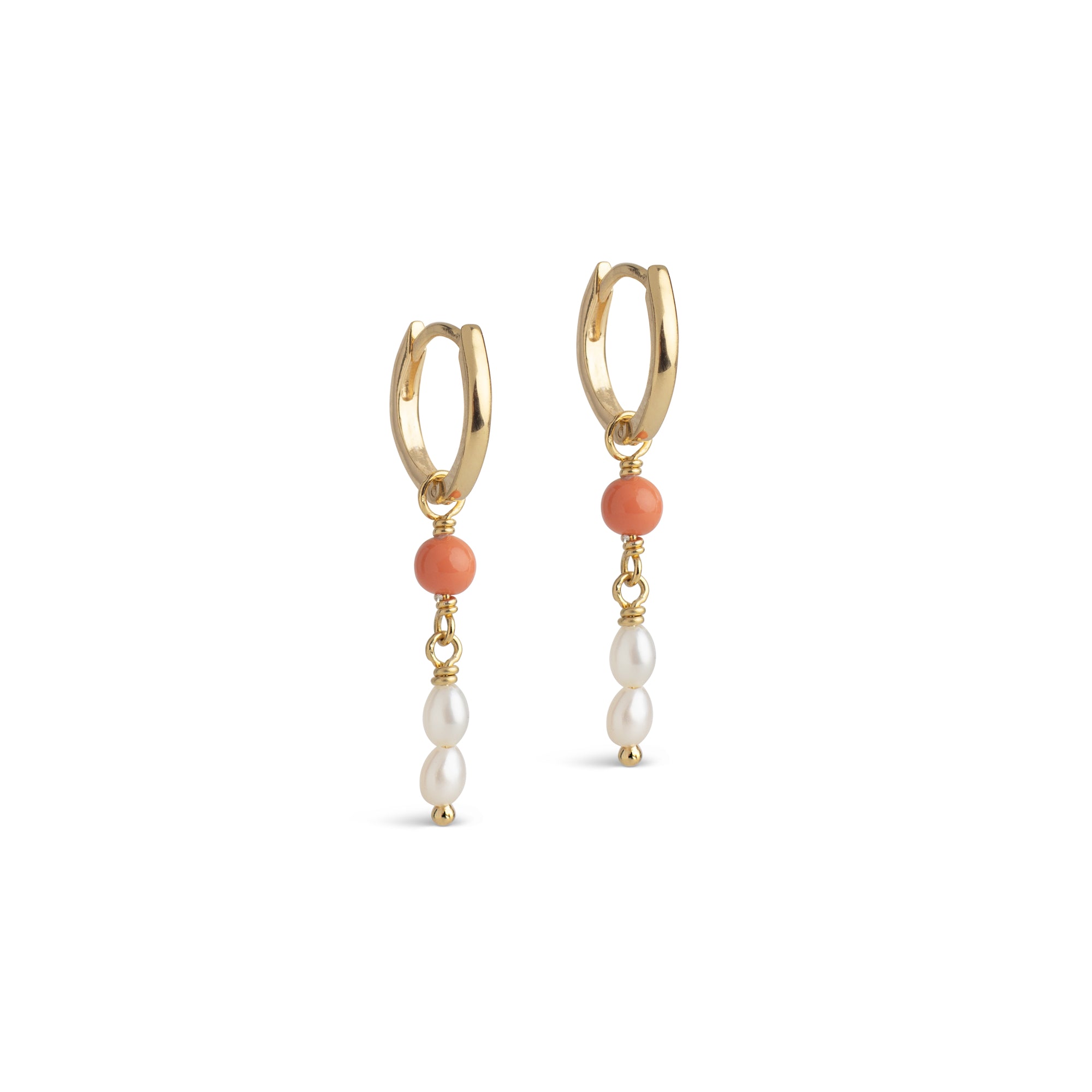 ENAMEL Copenhagen Liva Hoop Earrings