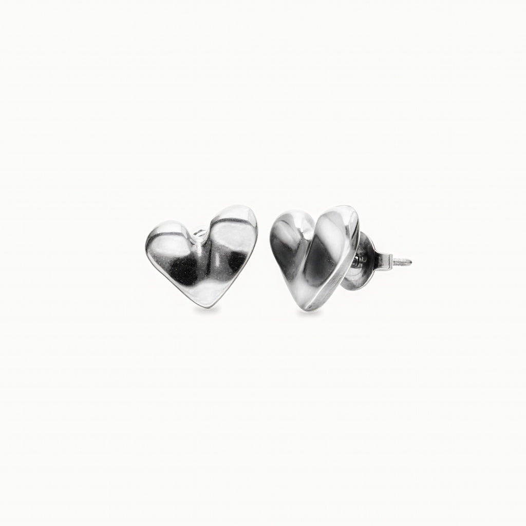 Heart Piercing Stud Earrings