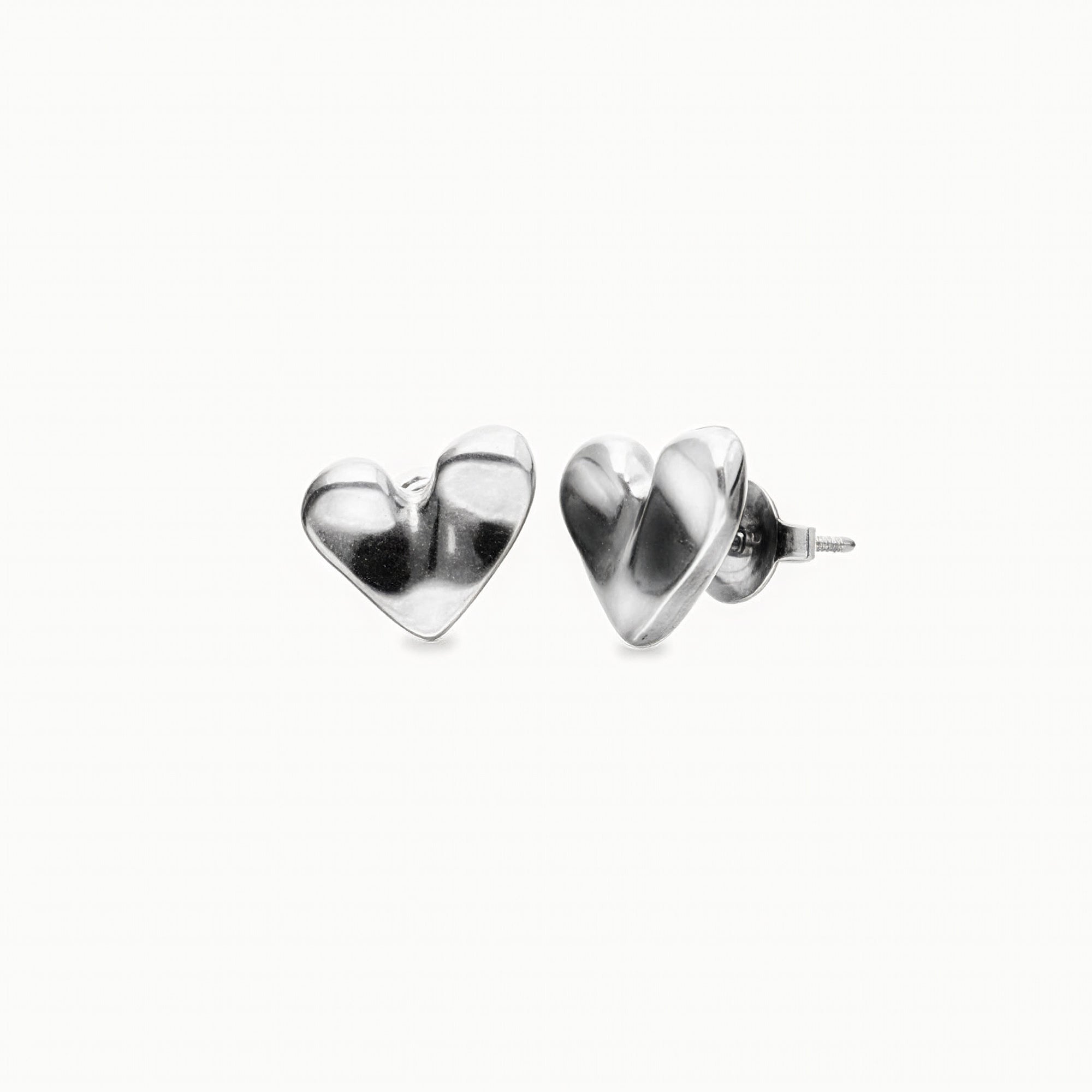 Heart Piercing Stud Earrings