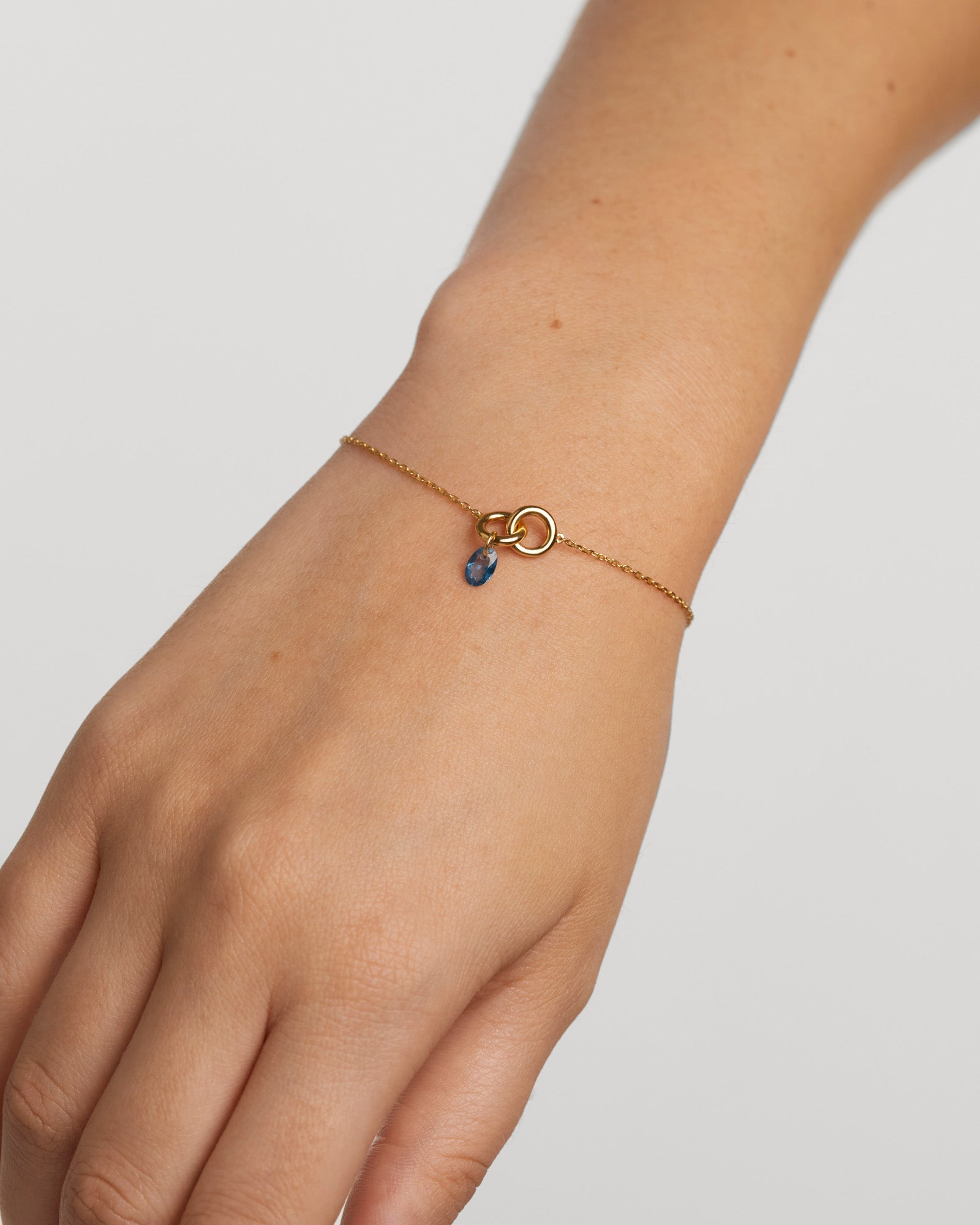 Blue Lily Bracelet