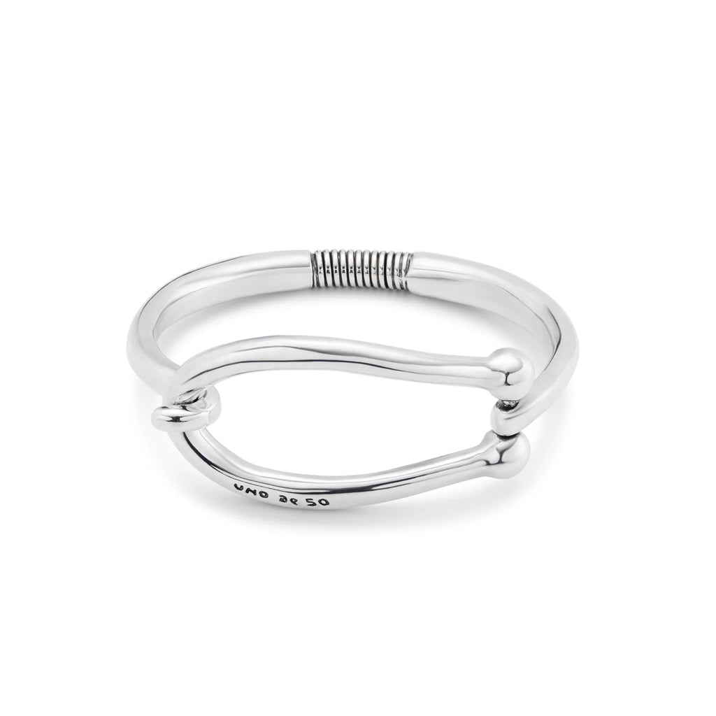 Bangle Bracelet with Large Link