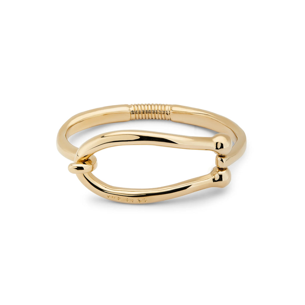 Bangle Bracelet with Large Link