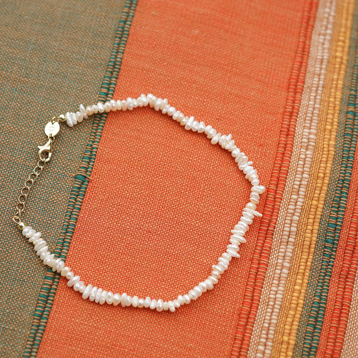 Polly Beach Pearl Anklet