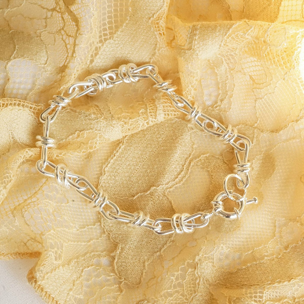 Polly Knot Bracelet - Silver