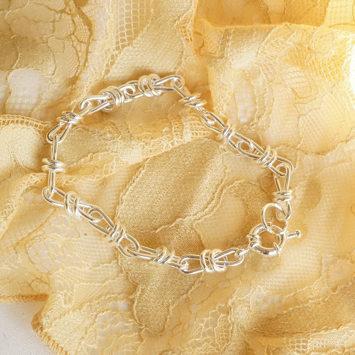 Polly Knot Bracelet - Silver